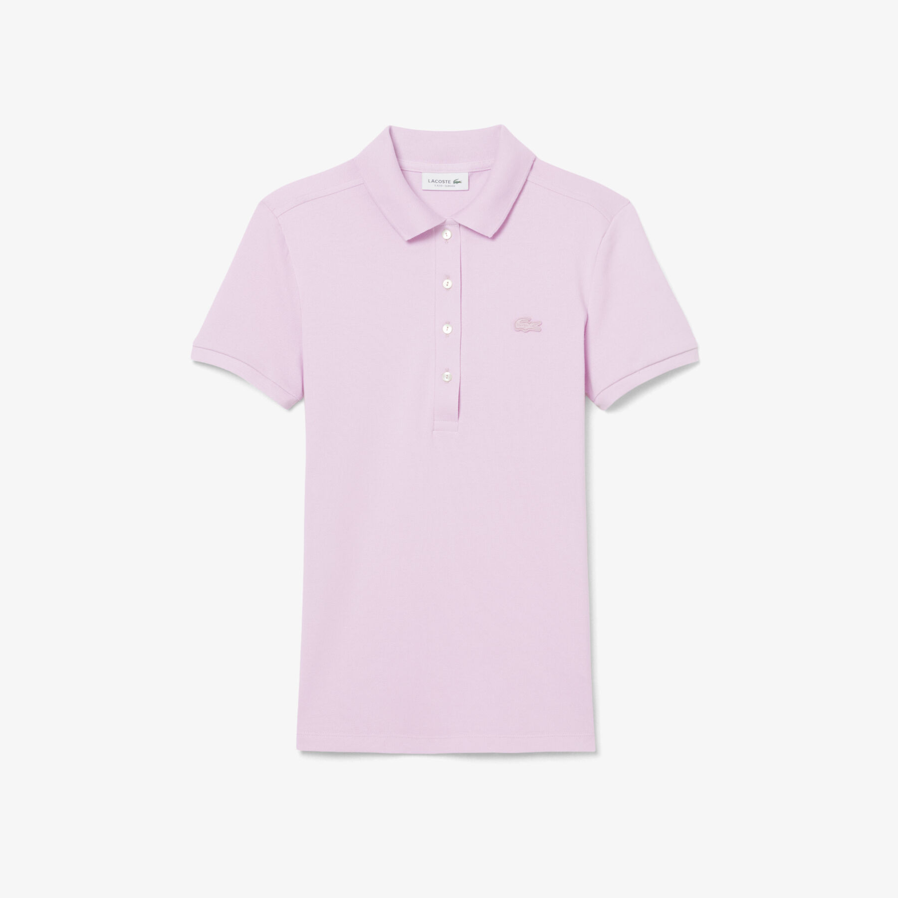 lacoste l 12 d slim fit stretch petit pique polo shirt