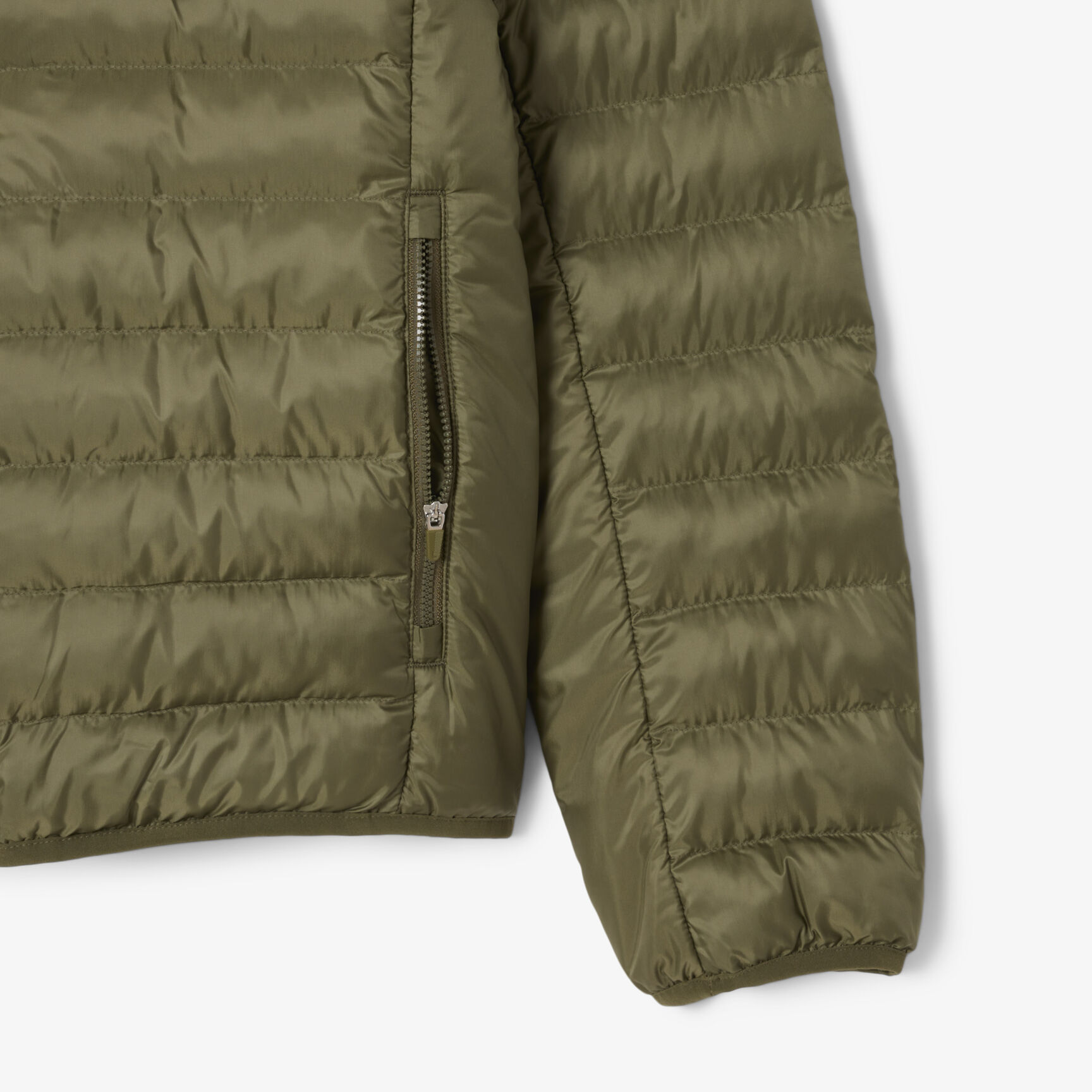 Water-Repellent Quilted Puffed Jacket