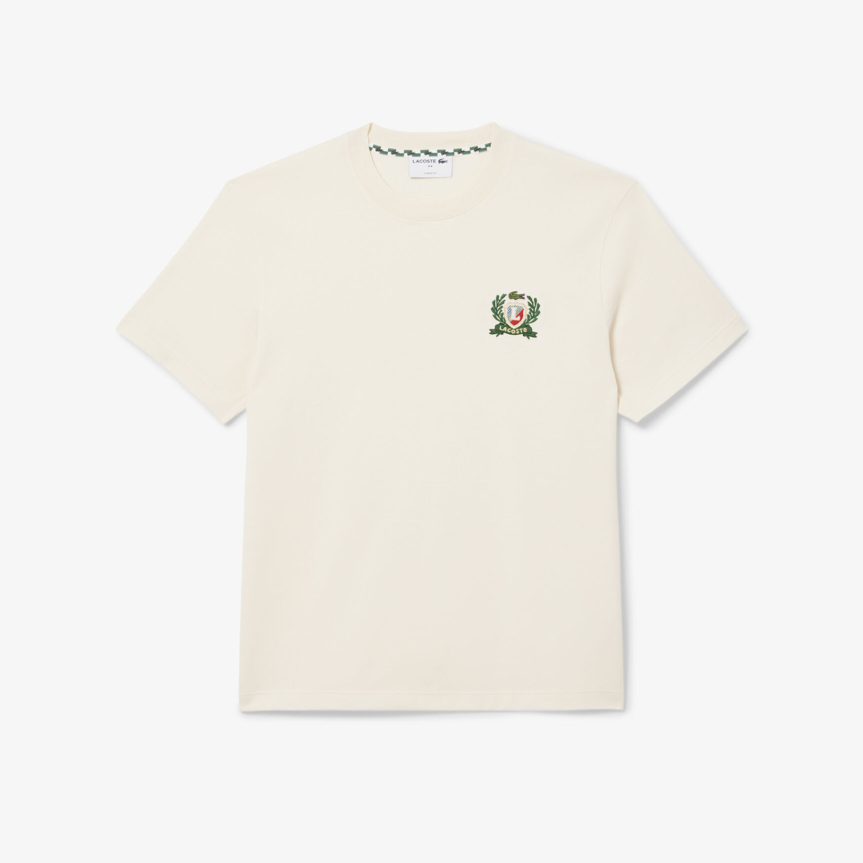 French Made Embroidered Badge T-shirt