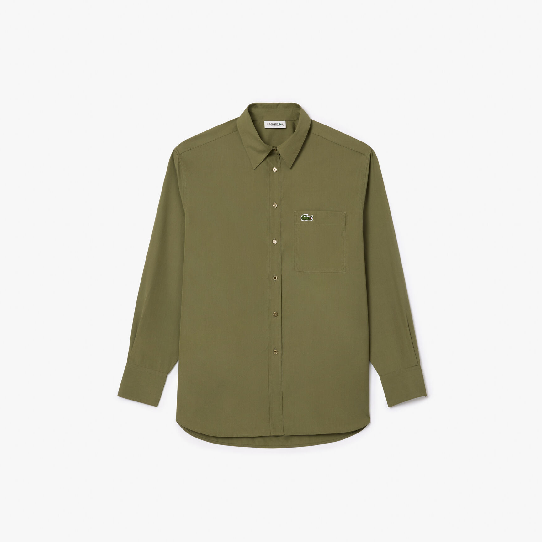 قميص بوبلين قطني مقاس كبير