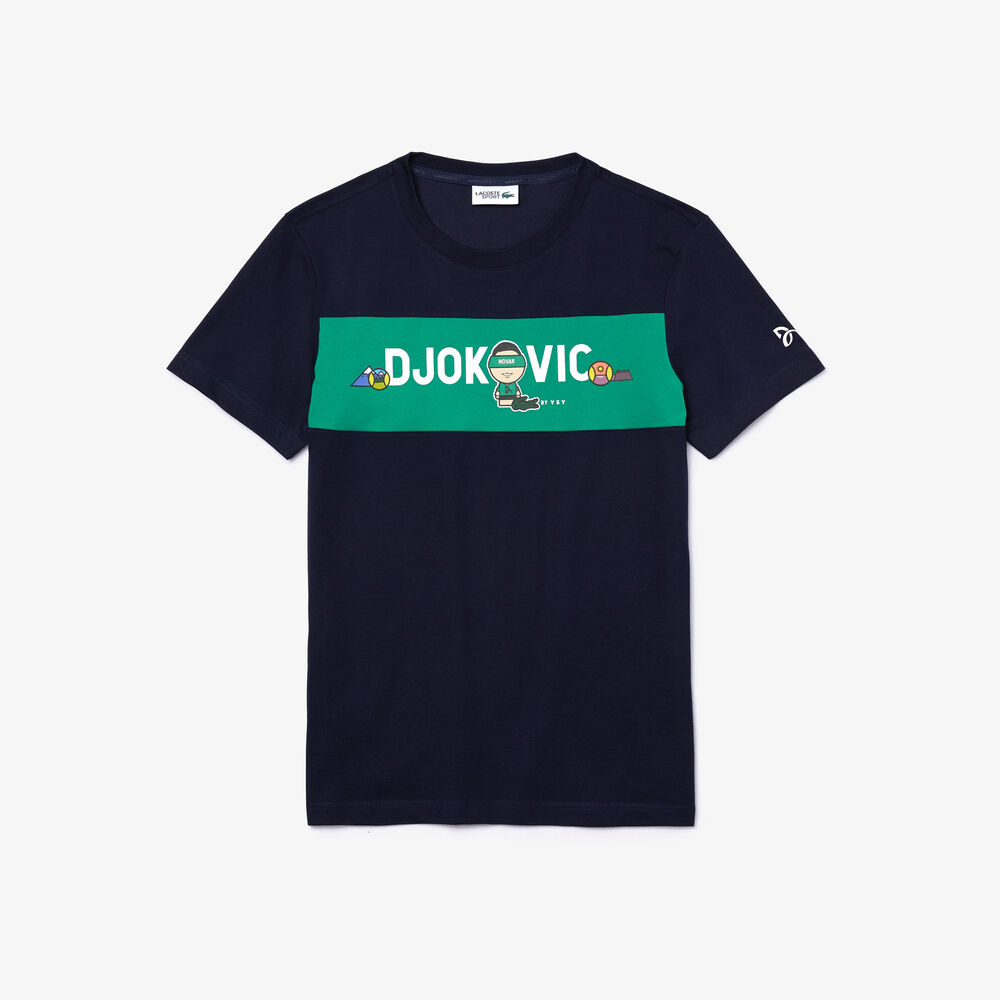 Men's Lacoste SPORT Collab Youssef SY Cotton T-shirt Men's Lacoste SPORT Collab Youssef SY Cotton T-shirt