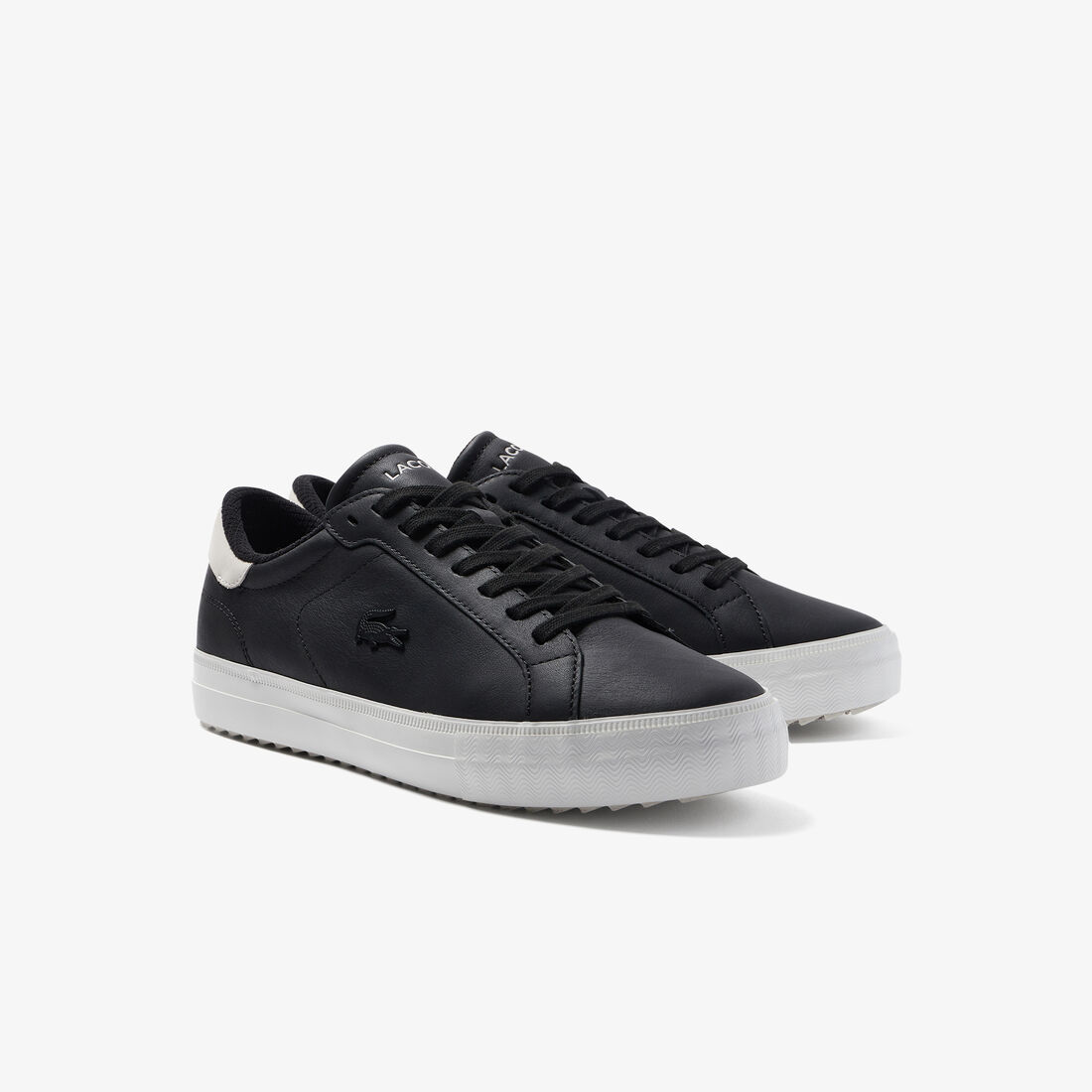 سنيكرز لاكوست باور كورت جلد للخروج من تشكيلة الشتاء للرجال سنيكرز لاكوست باور كورت جلد للخروج من تشكيلة الشتاء للرجال