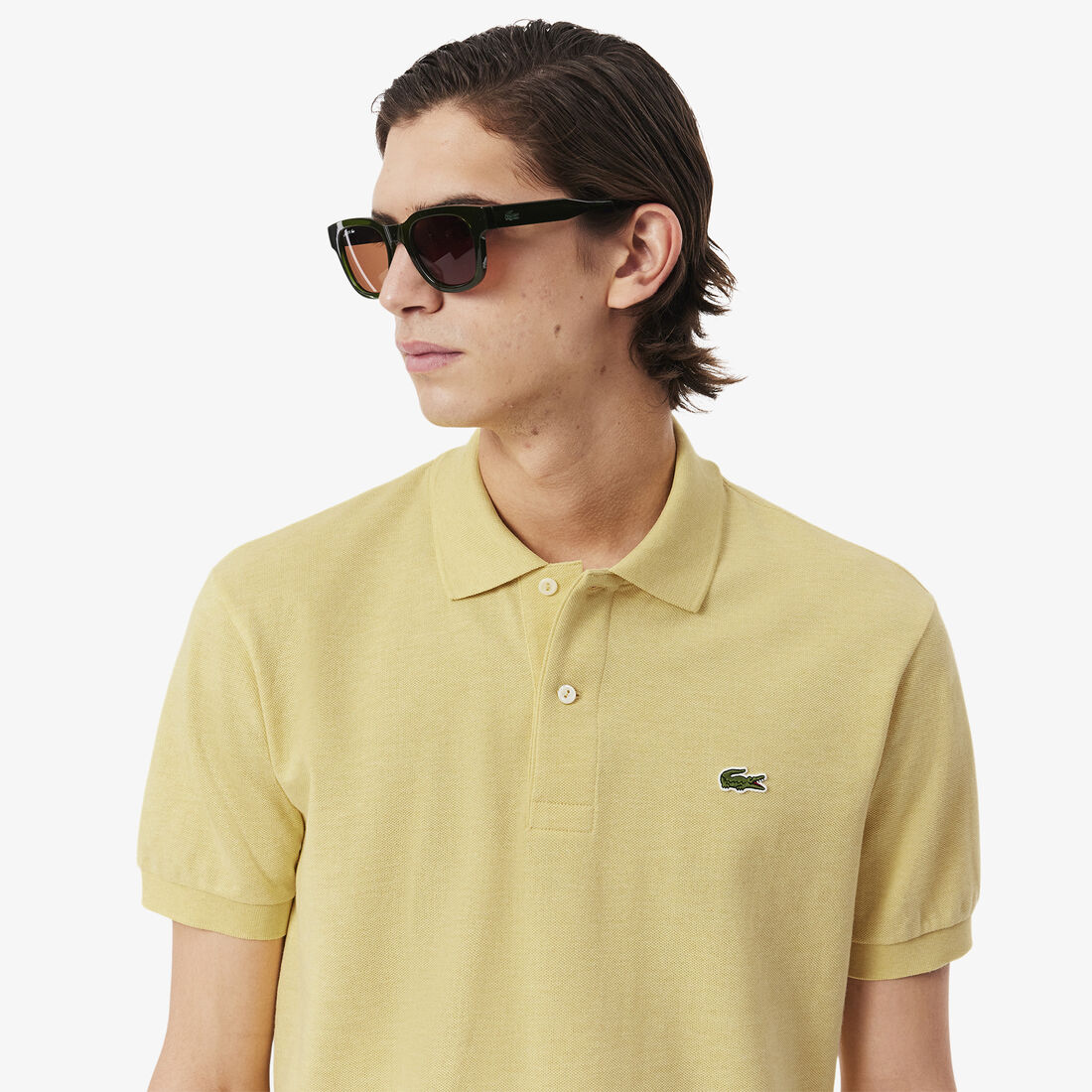 Classic Fit L.12.12 Marl Polo Shirt Classic Fit L.12.12 Marl Polo Shirt