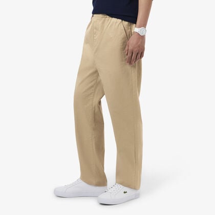 Regular Fit Cotton Twill Chino Pants