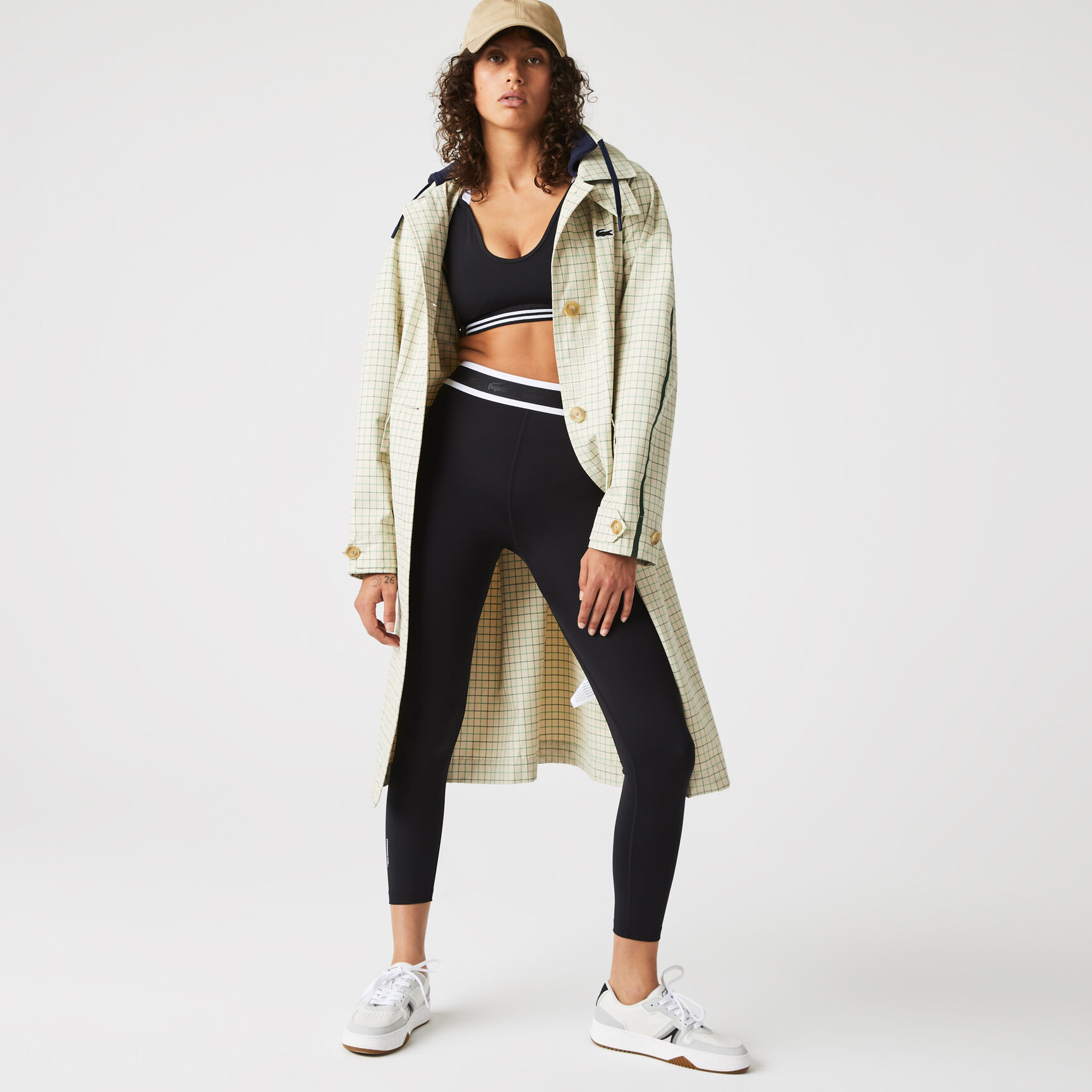 Women's Lacoste SPORT Printed Waist Leggings Women's Lacoste SPORT Printed Waist Leggings