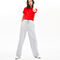 lacoste women s cotton fleece trackpants