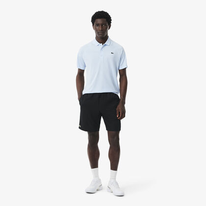 lacoste lightweight diamond taffeta tennis shorts