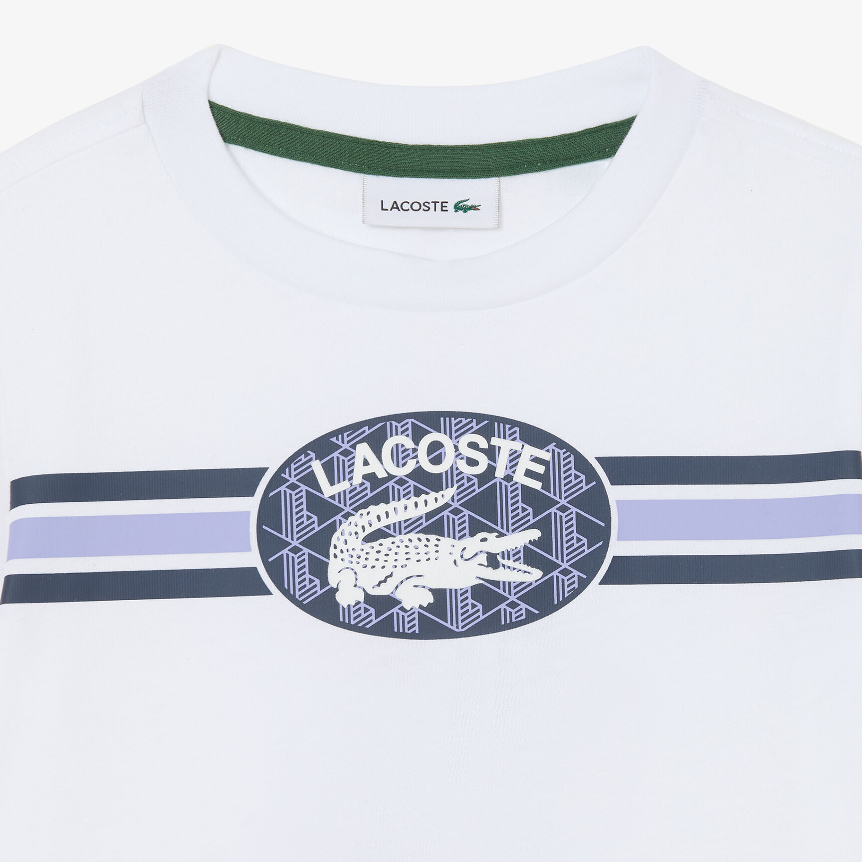 Monogram Print Cotton T-shirt