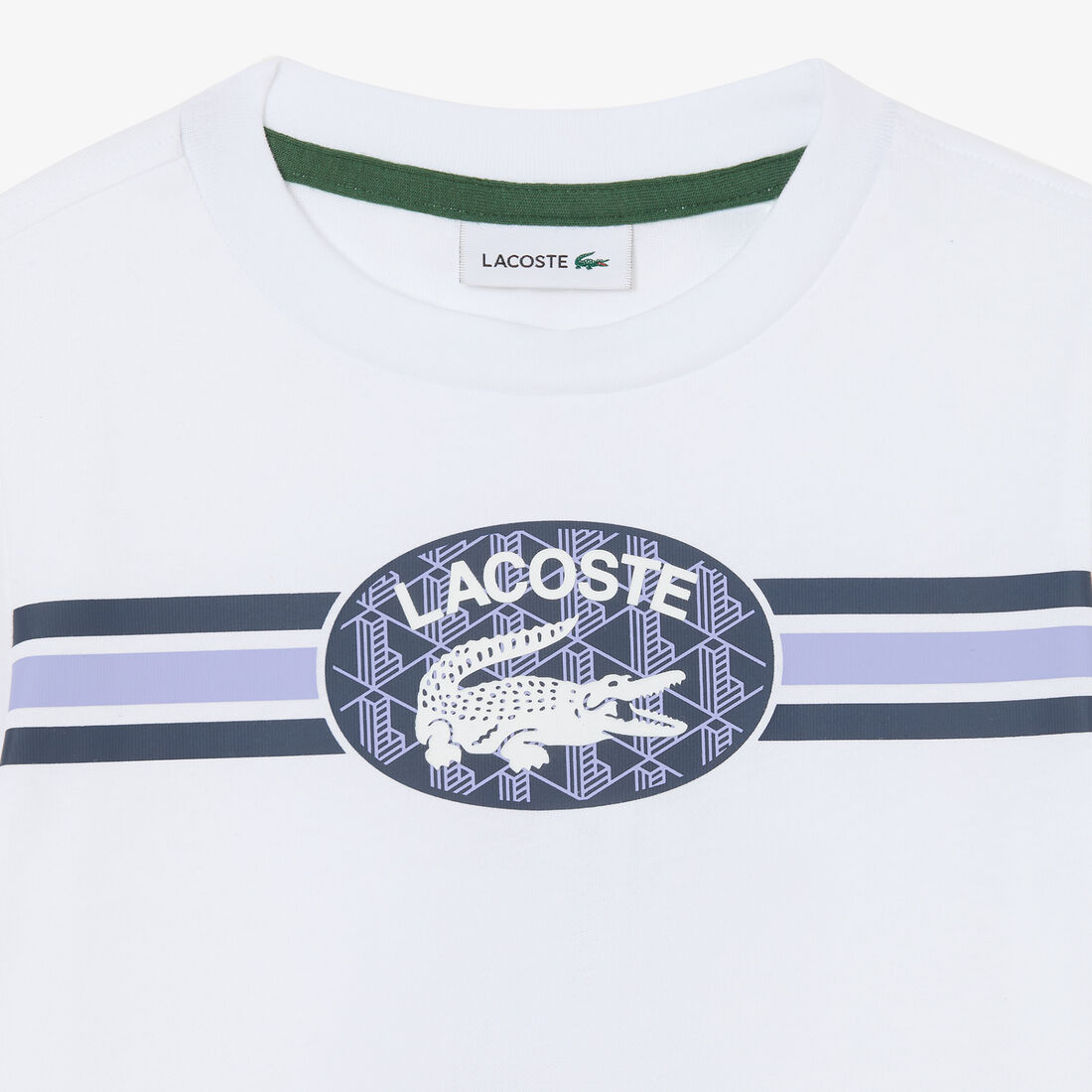 Monogram Print Cotton T-shirt Monogram Print Cotton T-shirt