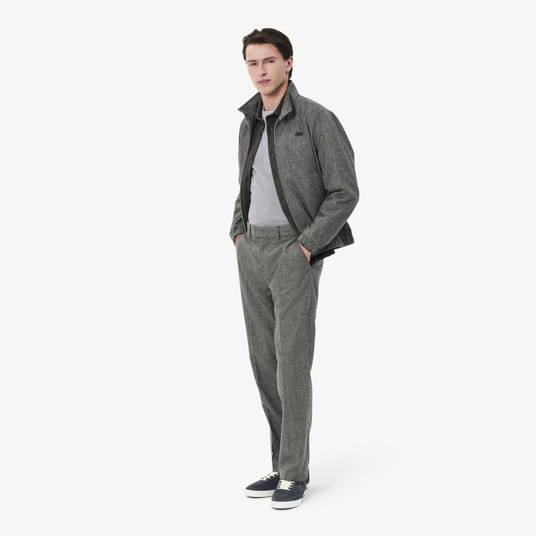 Monochrome Crew Neck Cotton Sweater Monochrome Crew Neck Cotton Sweater