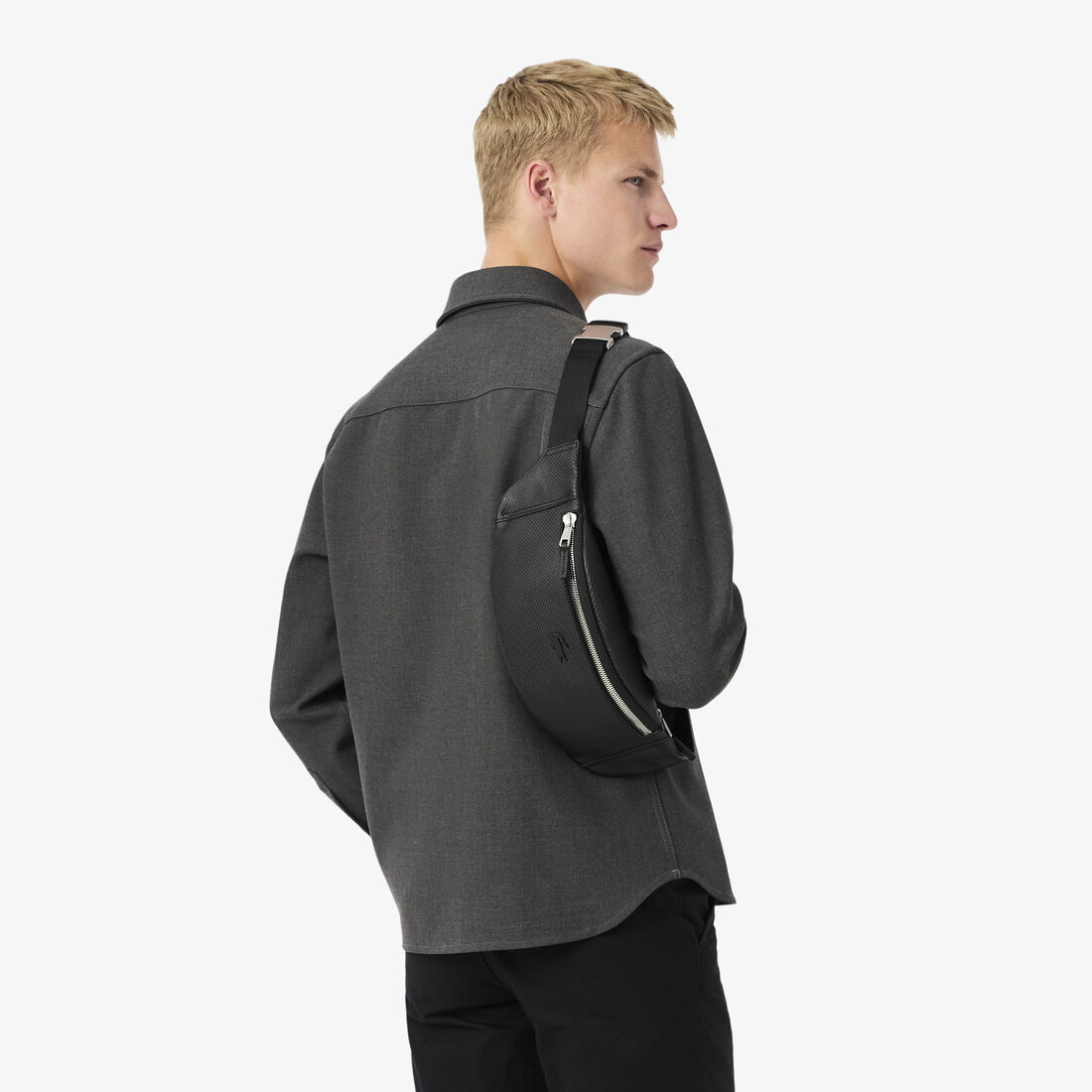 حقيبة خصر جلد ناعم للرجال مجموعة Chantaco حقيبة خصر جلد ناعم للرجال مجموعة Chantaco