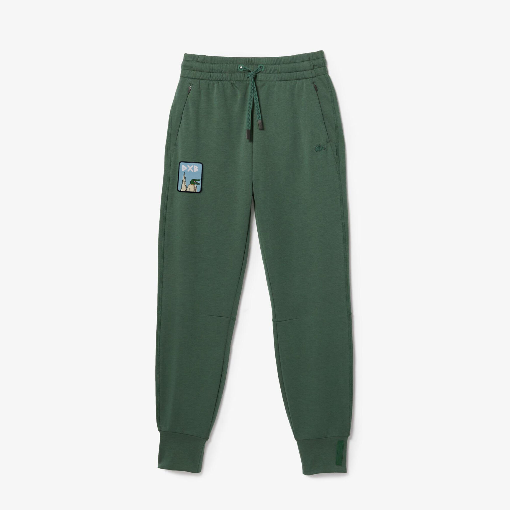 Women's Lacoste Two-Ply Trackpants with RexChouk Patch