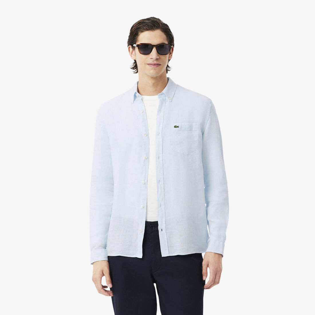 Regular Fit Linen Shirt