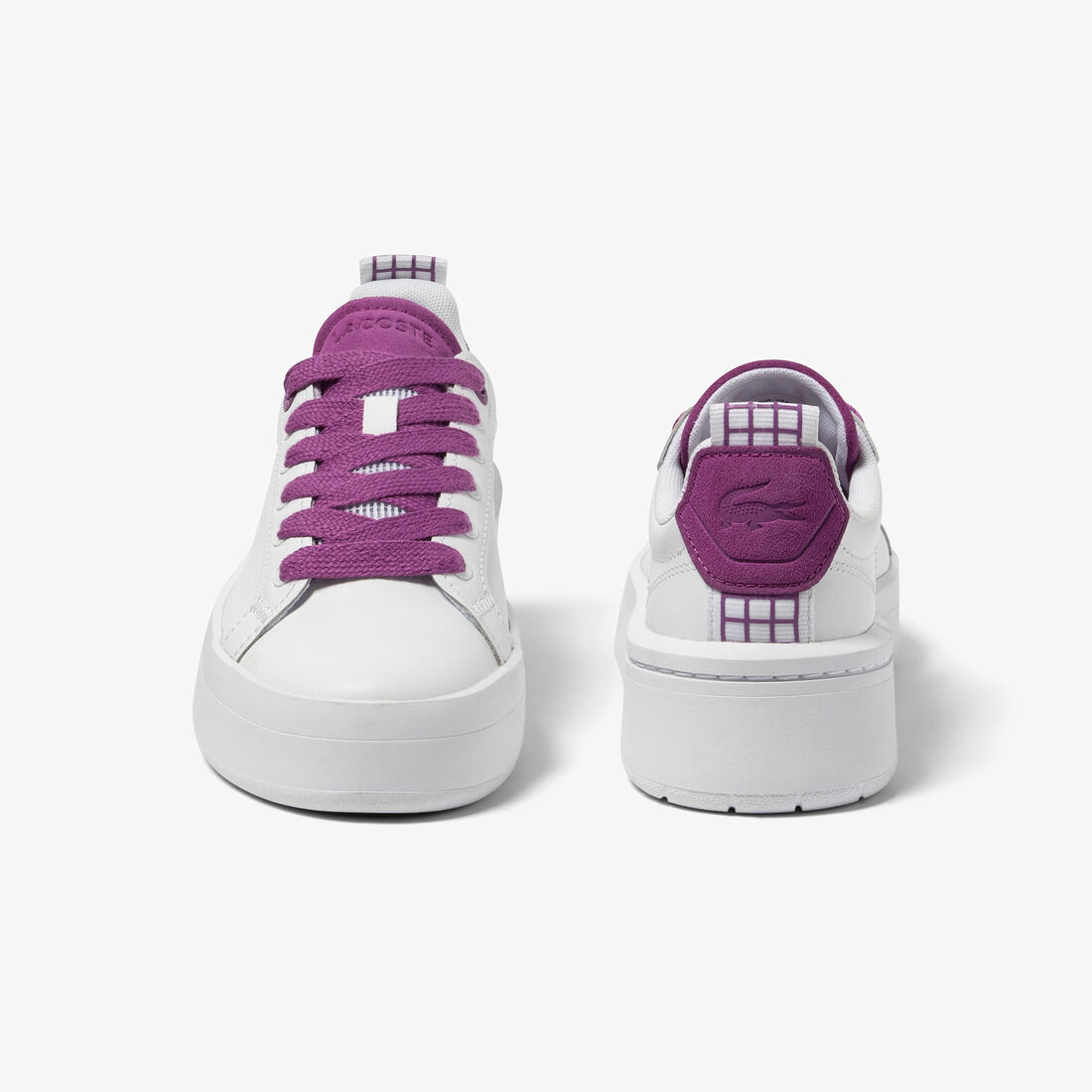 Women's Lacoste Carnaby Platform Leather Trainers Women's Lacoste Carnaby Platform Leather Trainers