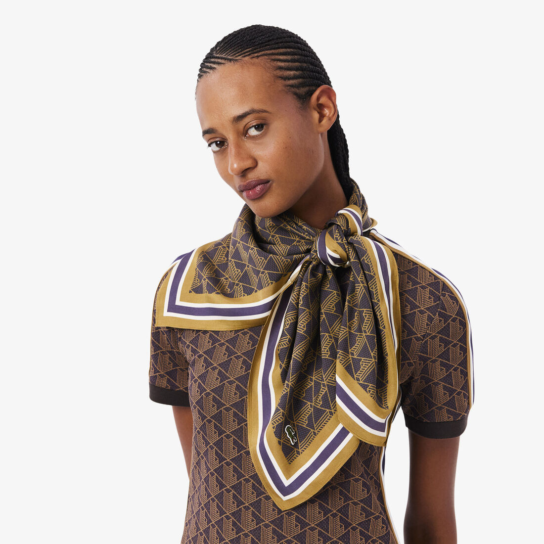 Monogram Print Scarf Monogram Print Scarf