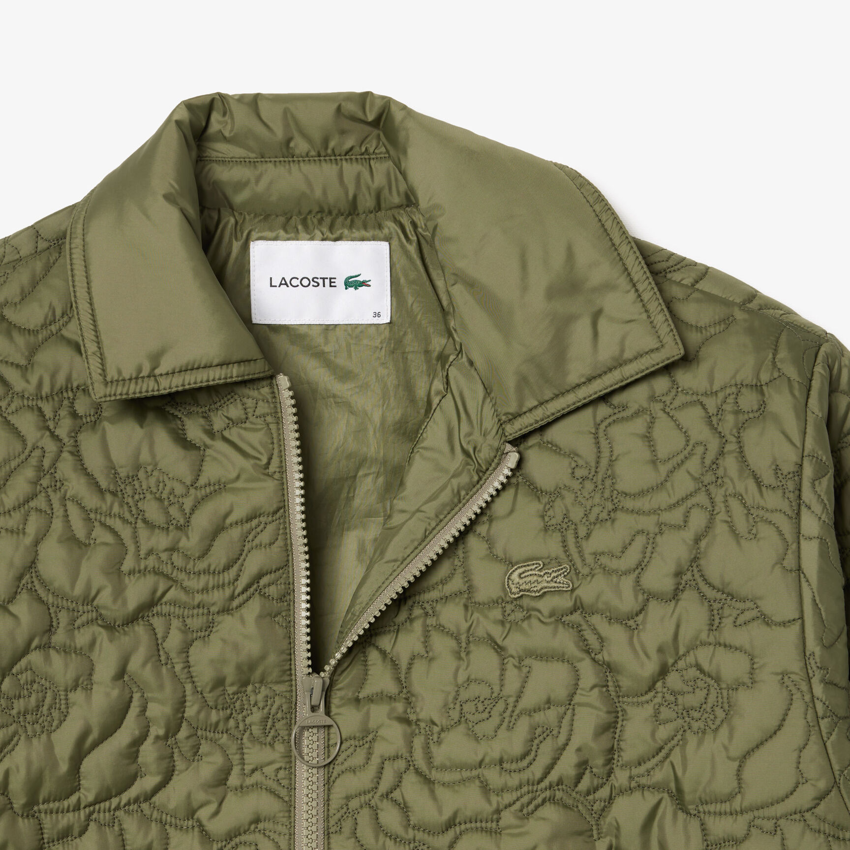 سترة مبطنة بالزهور سترة مبطنة بالزهور