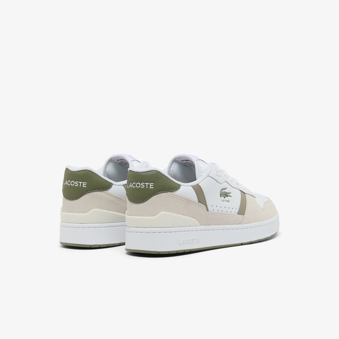 Men's T-Clip Set Leather Sneakers Men's T-Clip Set Leather Sneakers