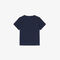 lacoste crocodile print cotton t shirt