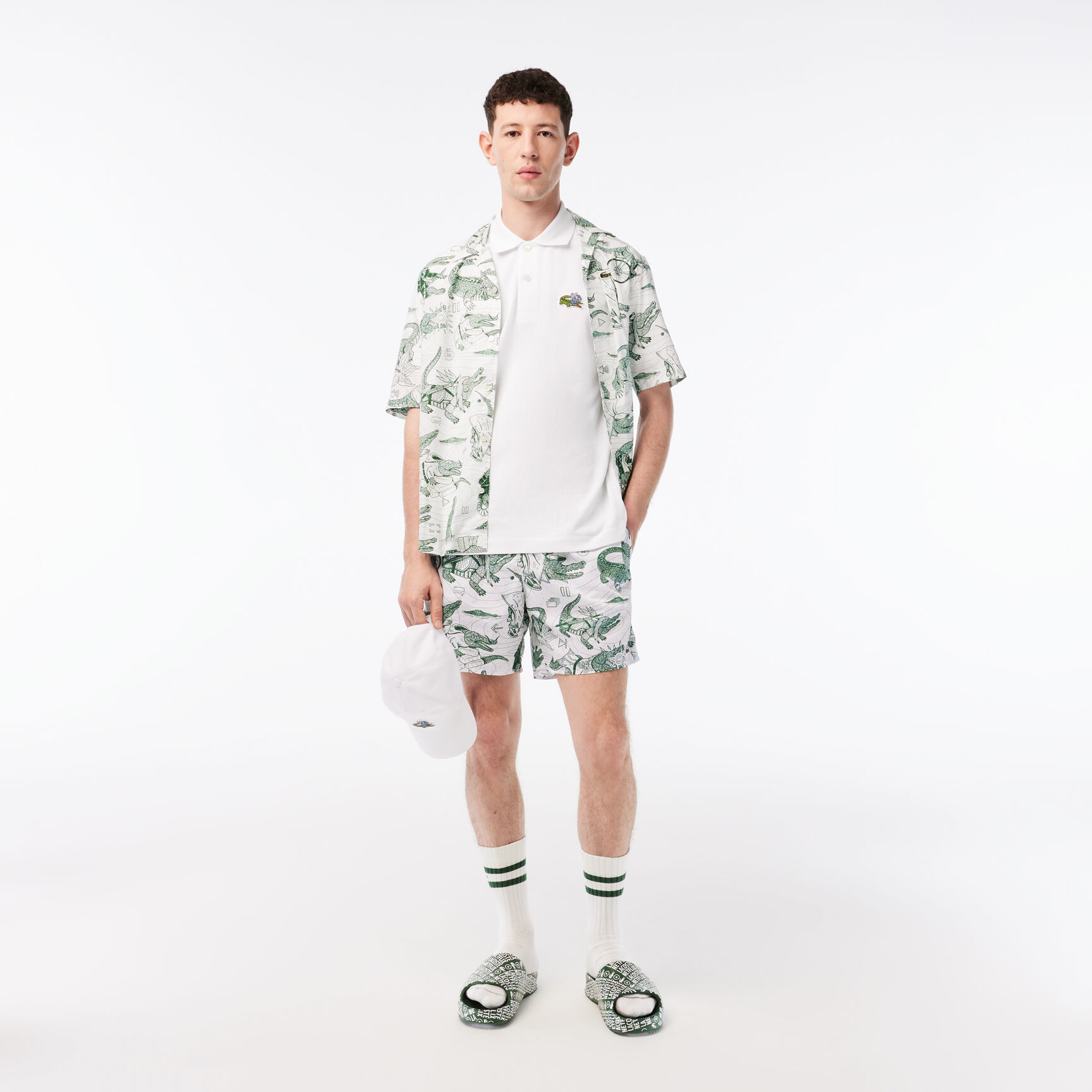 Men&rsquo;s Lacoste x Netflix Organic Cotton Polo Shirt