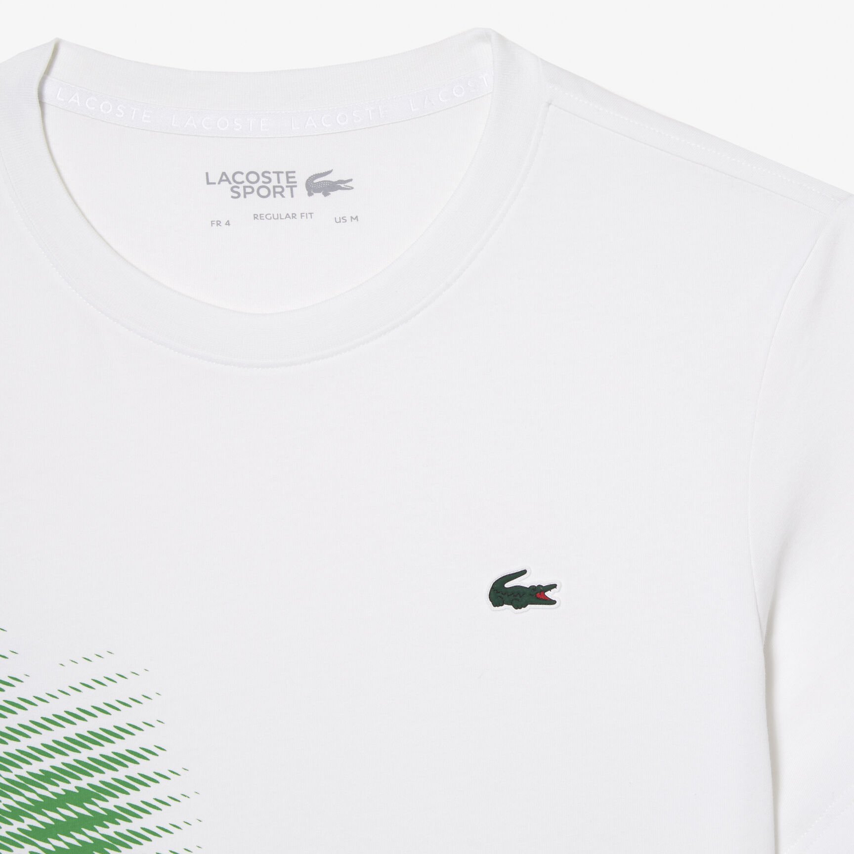 تيشيرت لاكوست بقصة عادية وشعار الماركة بلون مغاير للرجال مجموعة Lacoste Sport تيشيرت لاكوست بقصة عادية وشعار الماركة بلون مغاير للرجال مجموعة Lacoste Sport