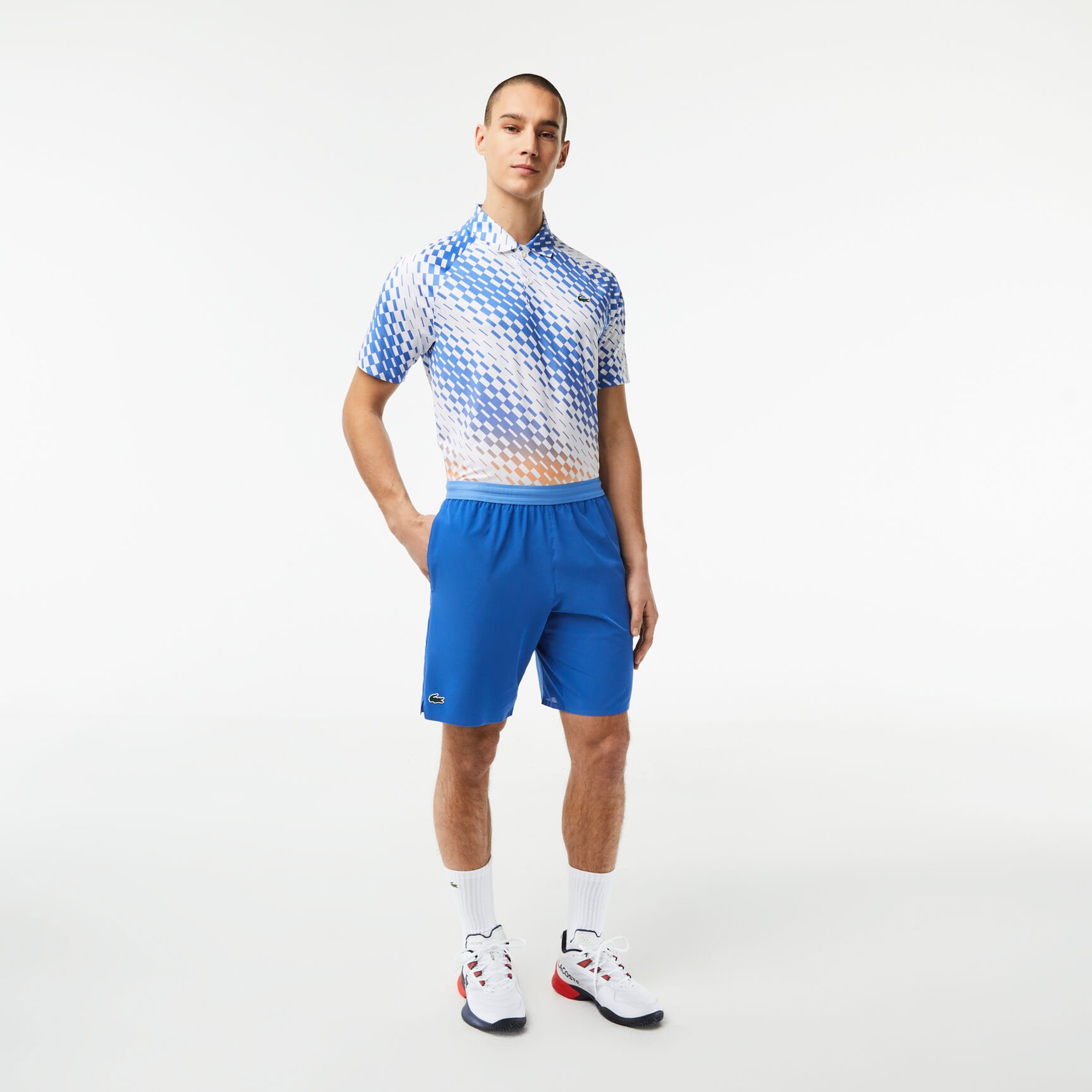 Men's Lacoste Tennis x Novak Djokovic Taffeta Shorts Men's Lacoste Tennis x Novak Djokovic Taffeta Shorts