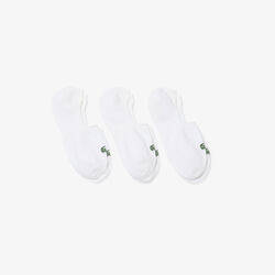 lacoste 3 pack sneaker socks