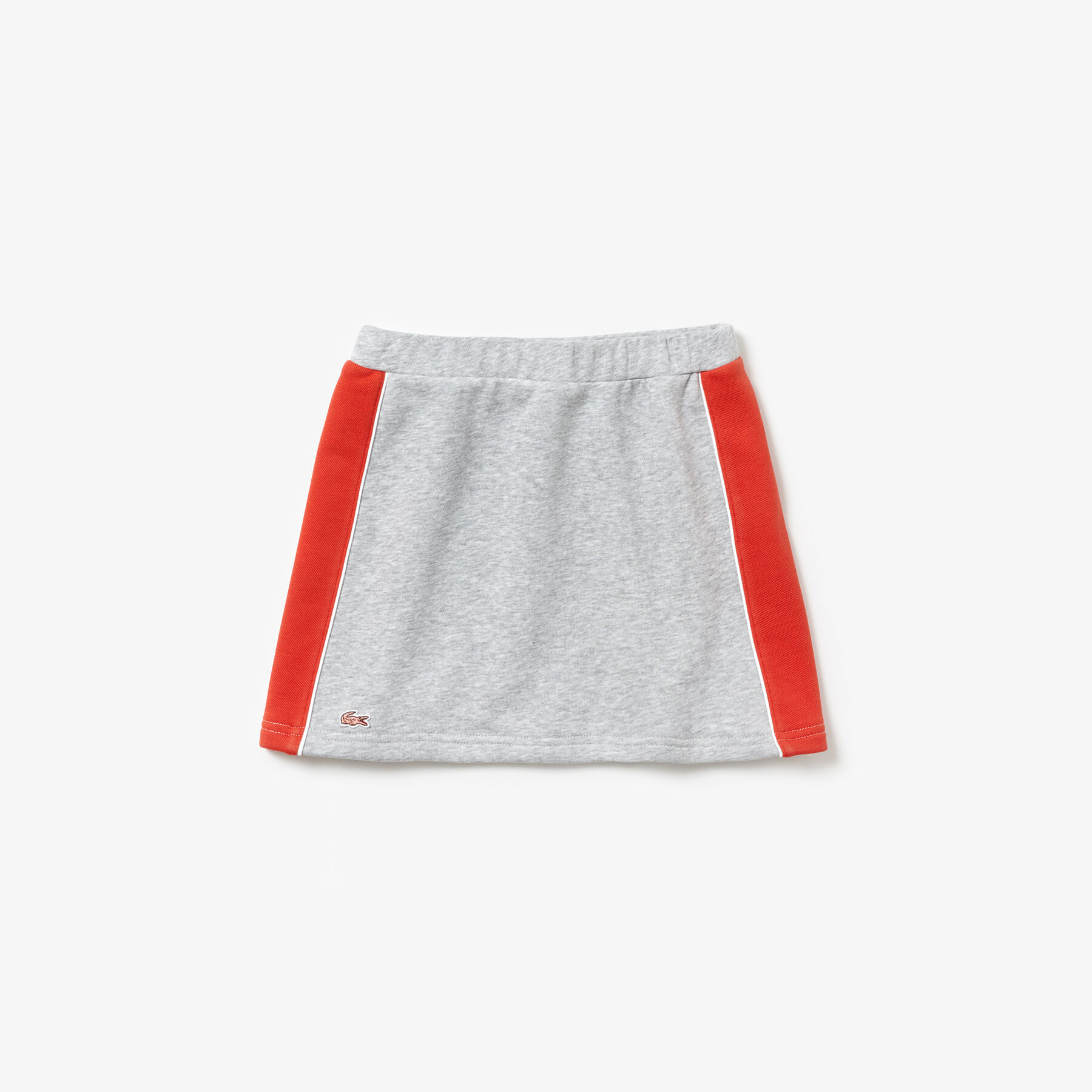 Girls' Piped Elasticised Colourblock Fleece Skirt lacoste girls piped elasticised colourblock fleece skirt