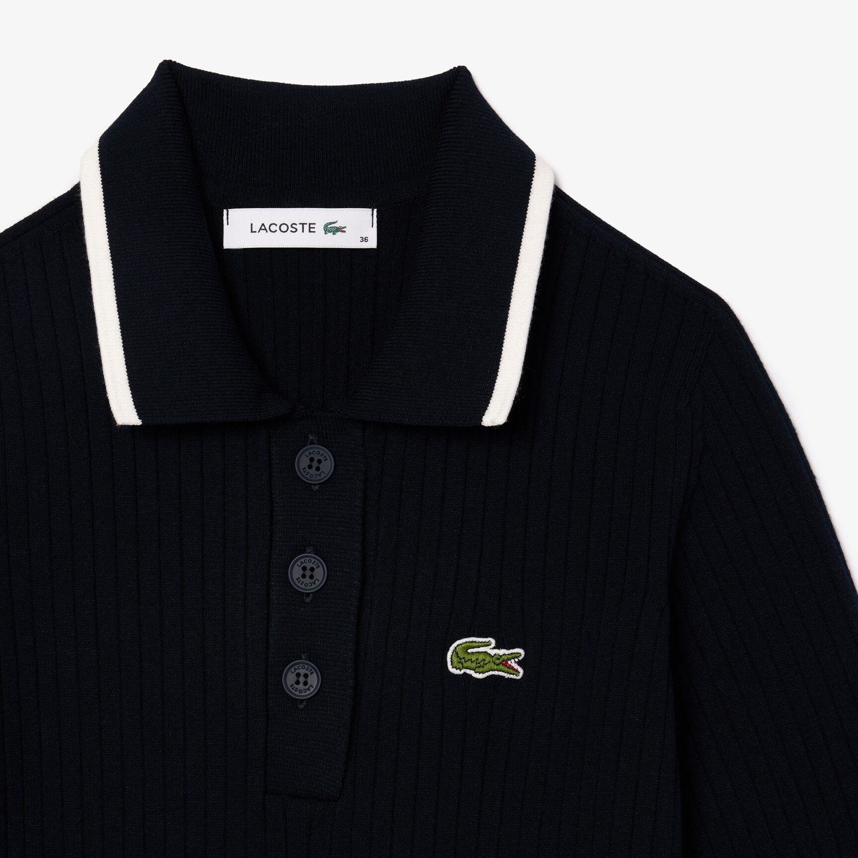 فستان بولو مضلع مسطح ثلاثي الأبعاد بدون خياطة