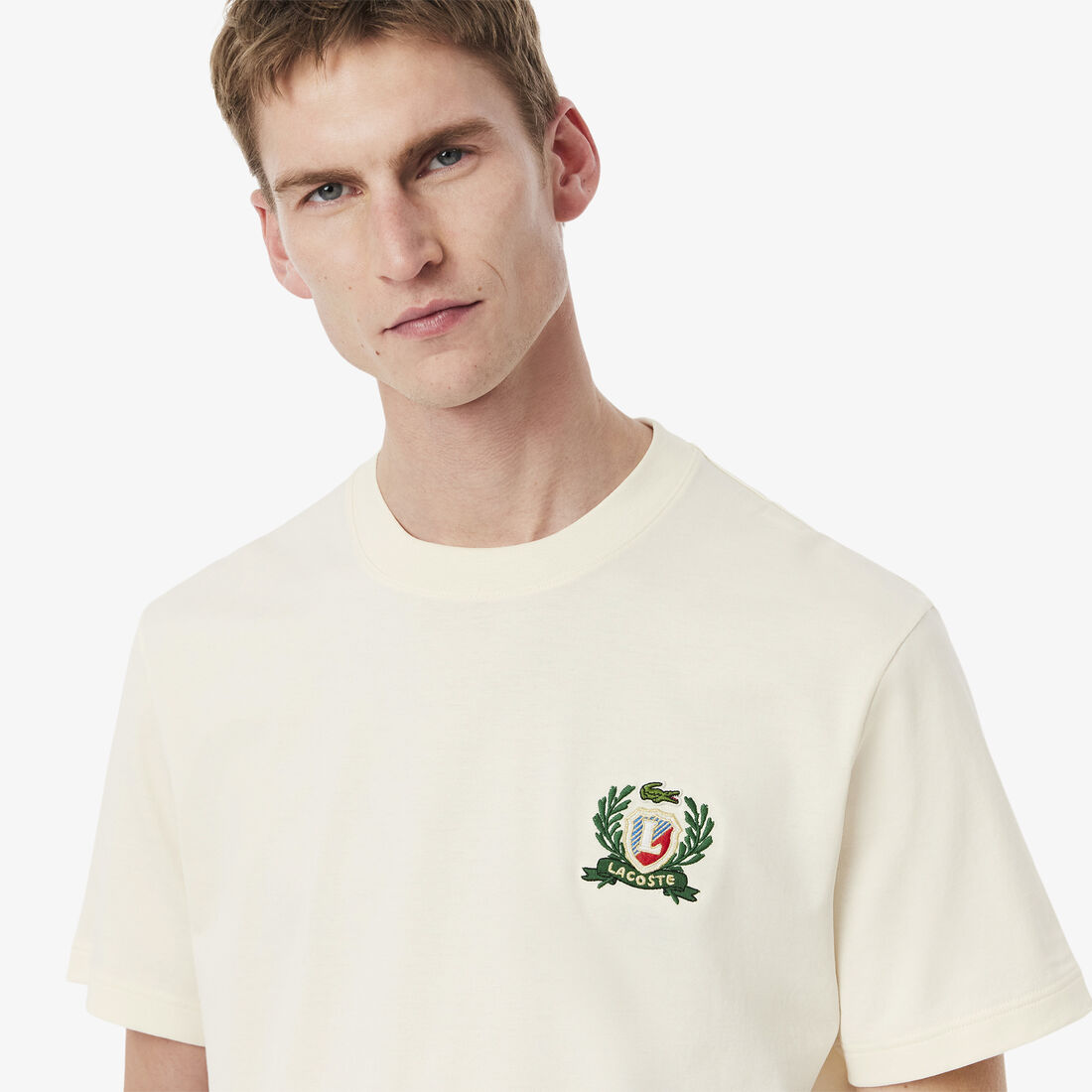 French Made Embroidered Badge T-shirt French Made Embroidered Badge T-shirt