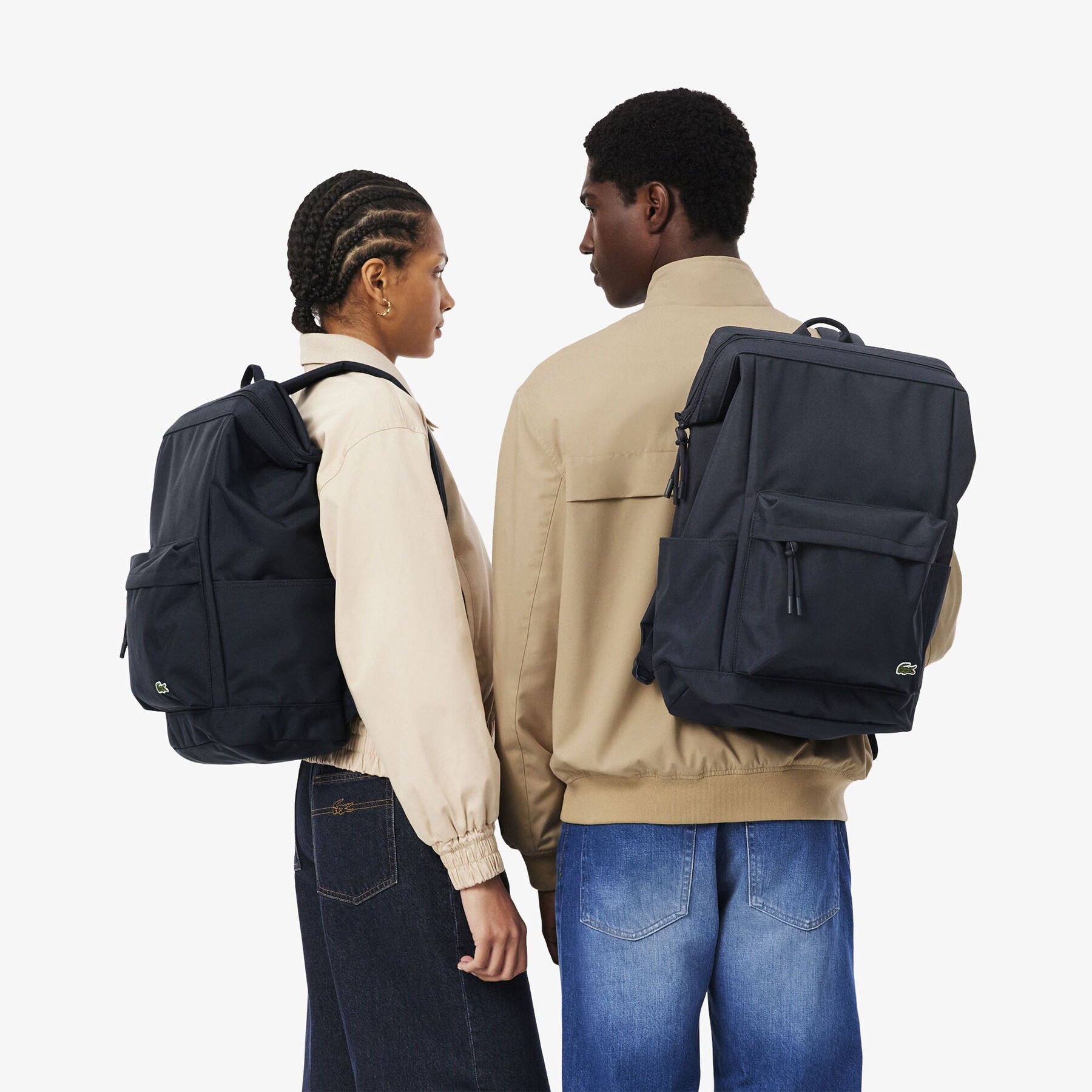 lacoste neocroc rectangular backpack