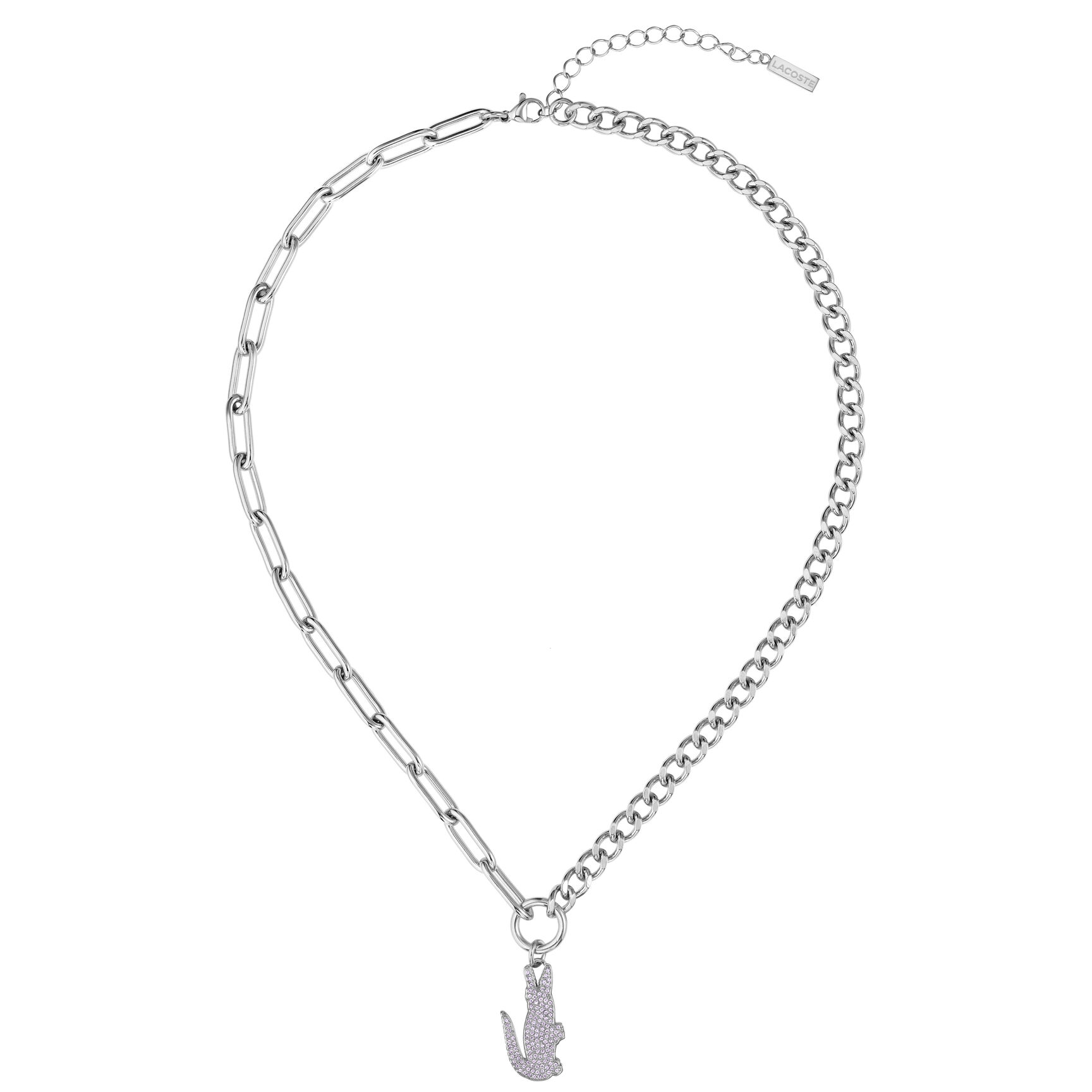 Lacoste Crocodile Womens Neck Jewelry