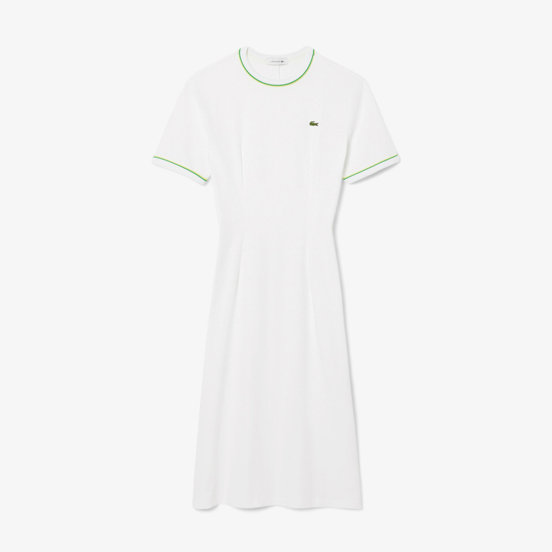 Trim Accent Jersey T-shirt Dress