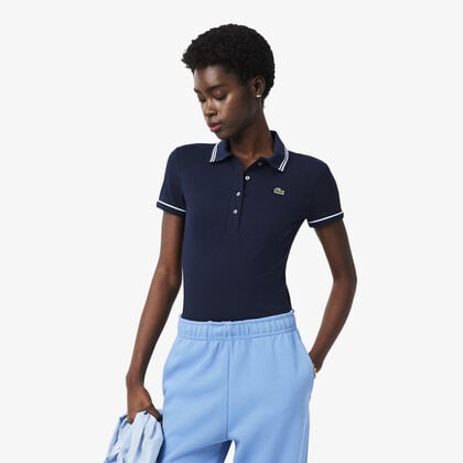 تيشيرت بولو L.12.d بقصة ضيقة وتفاصيل أنيقة