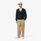 lacoste classic fit french made badge accent polo shirt