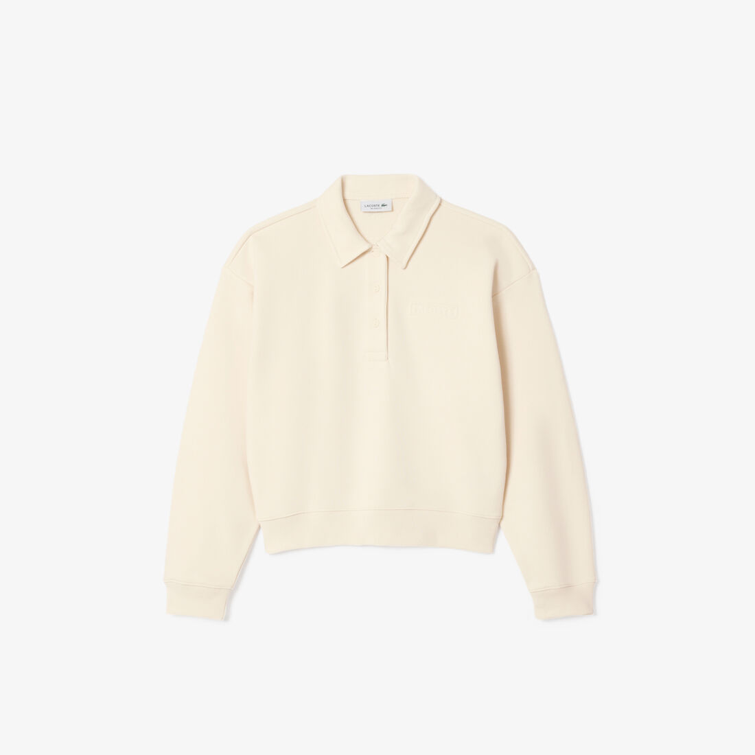 Polo Collar Sweatshirt