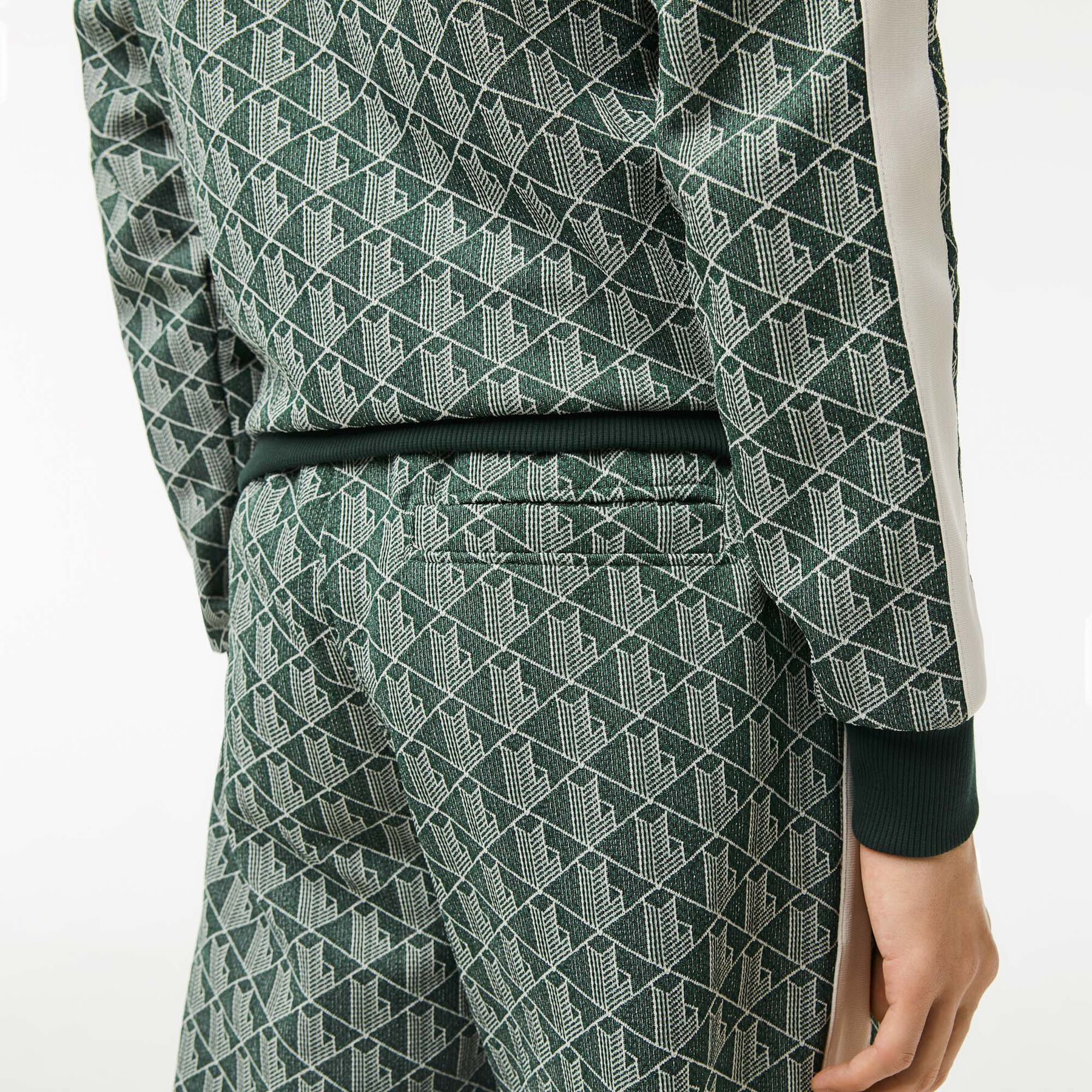 Men's Lacoste Monogram Print Trackpants men s lacoste monogram print trackpants