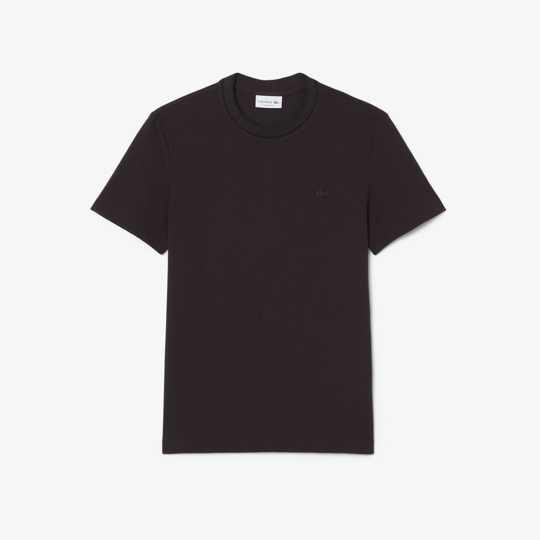 Stretch Pique Stripe Collar T-shirt Stretch Pique Stripe Collar T-shirt