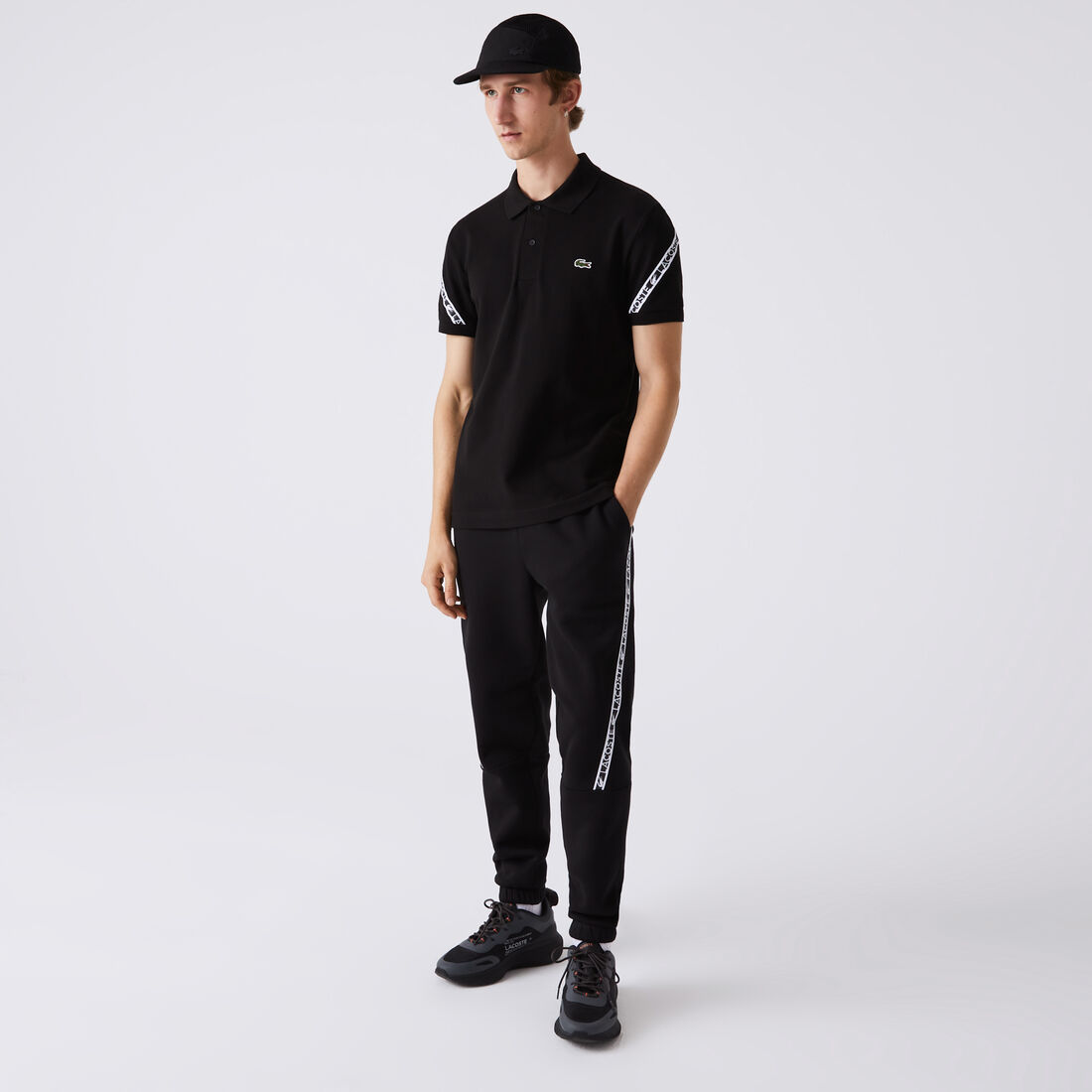 Men's Lacoste Regular Fit Stretch Mini Piqué Polo Shirt Men's Lacoste Regular Fit Stretch Mini Piqué Polo Shirt