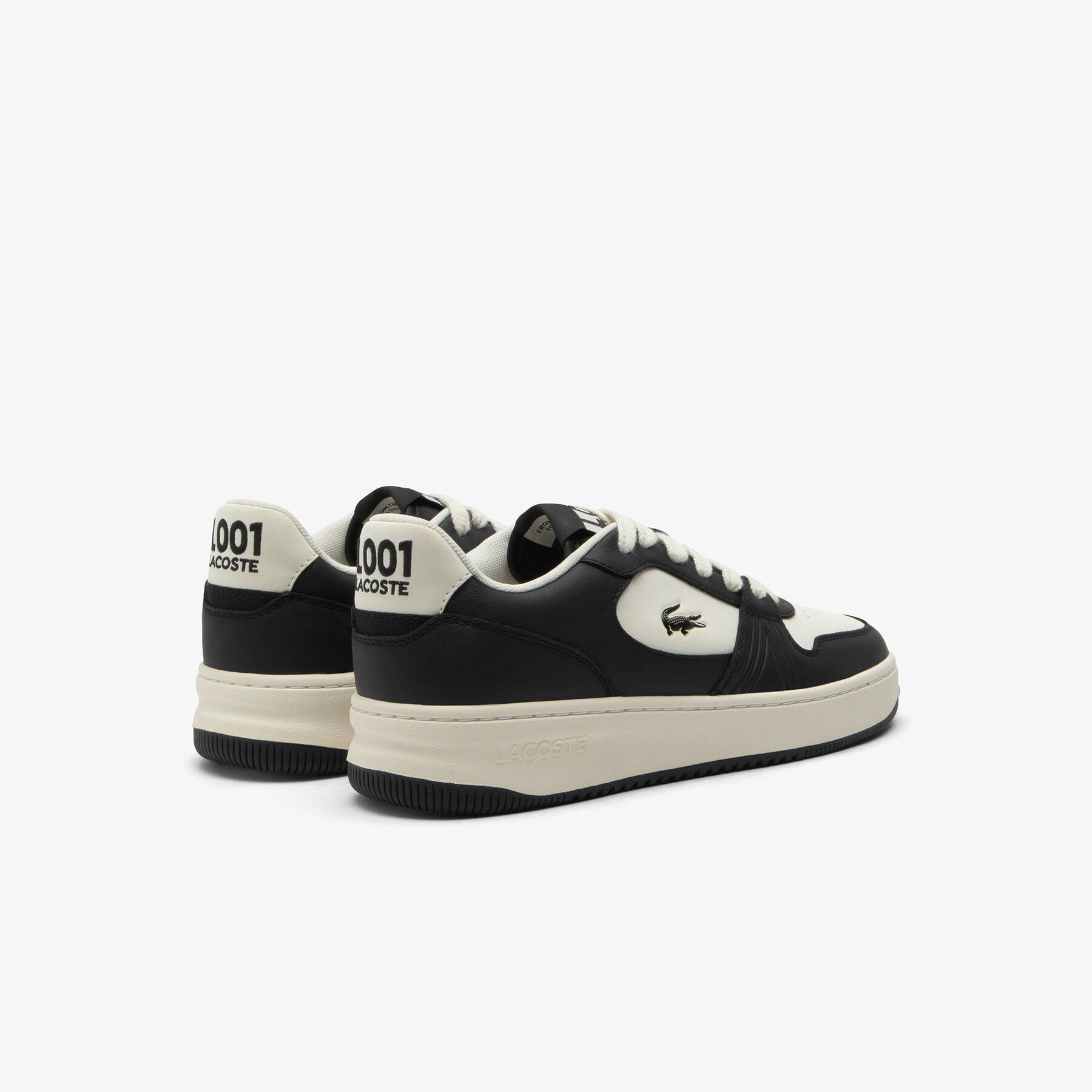 lacoste men s l001 set leather sneakers