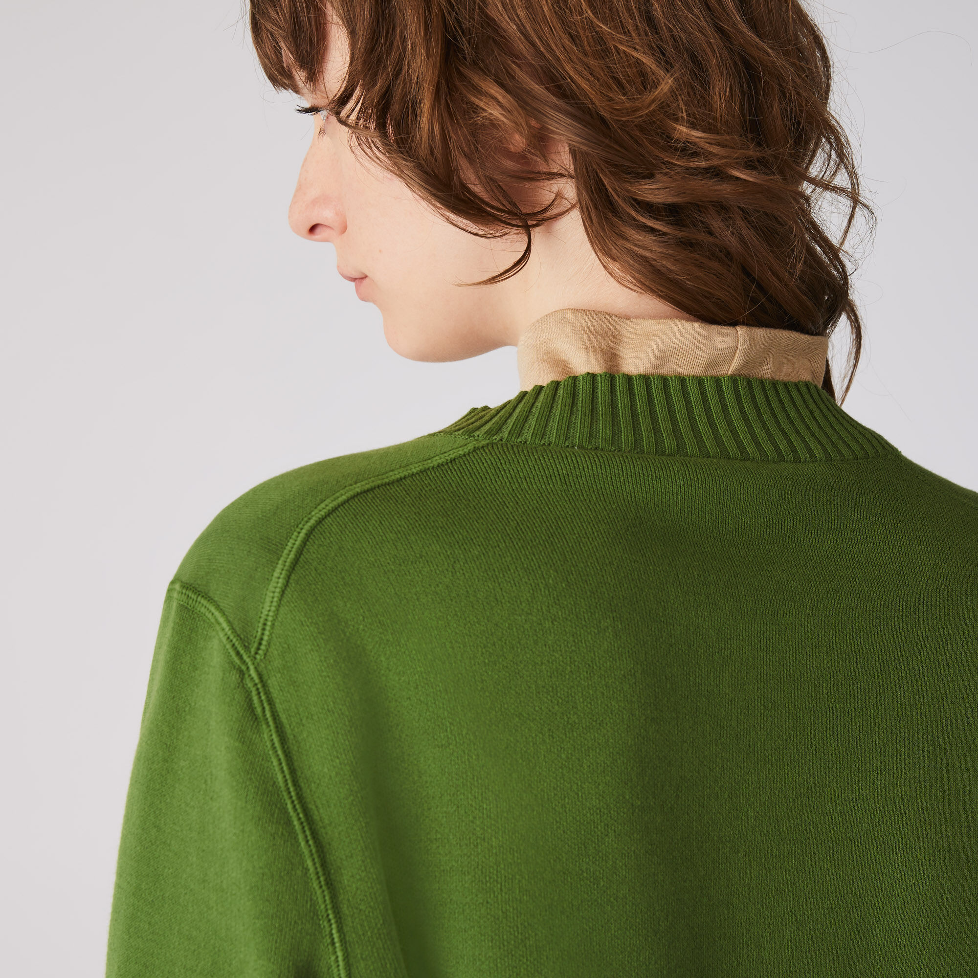 Women's V-neck Organic Cotton Sweater