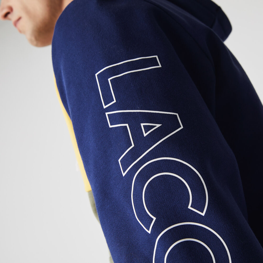 Men’s Hooded Colorblock Fleece Zip Sweatshirt Men’s Hooded Colorblock Fleece Zip Sweatshirt