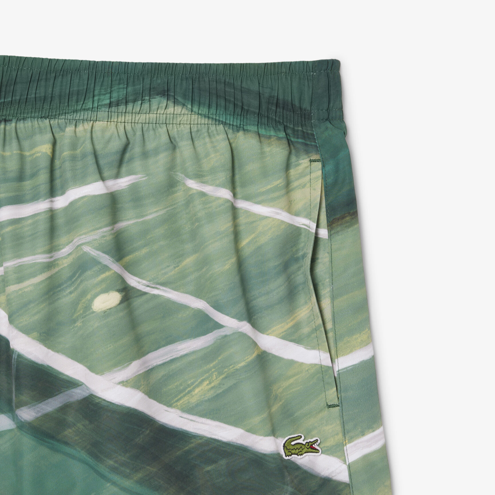 Mid Length Quick-Dry Swim Trunks