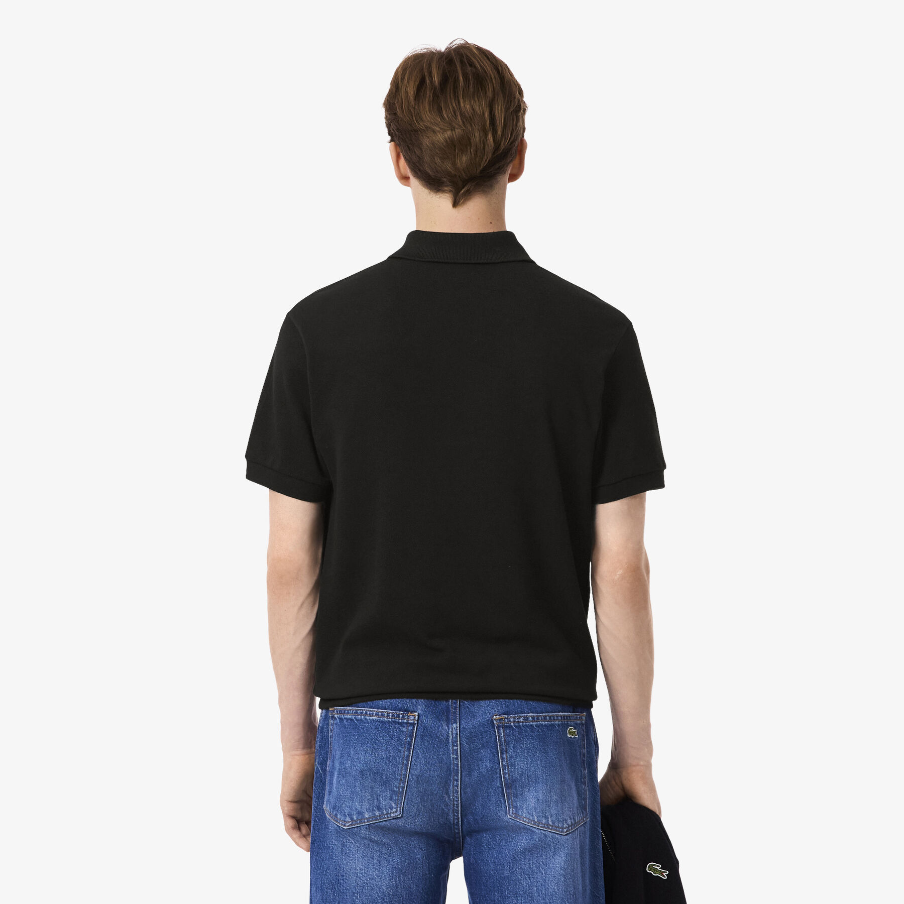 Classic Fit Landscape Crocodile Pique Polo Shirt lacoste classic fit landscape crocodile pique polo shirt