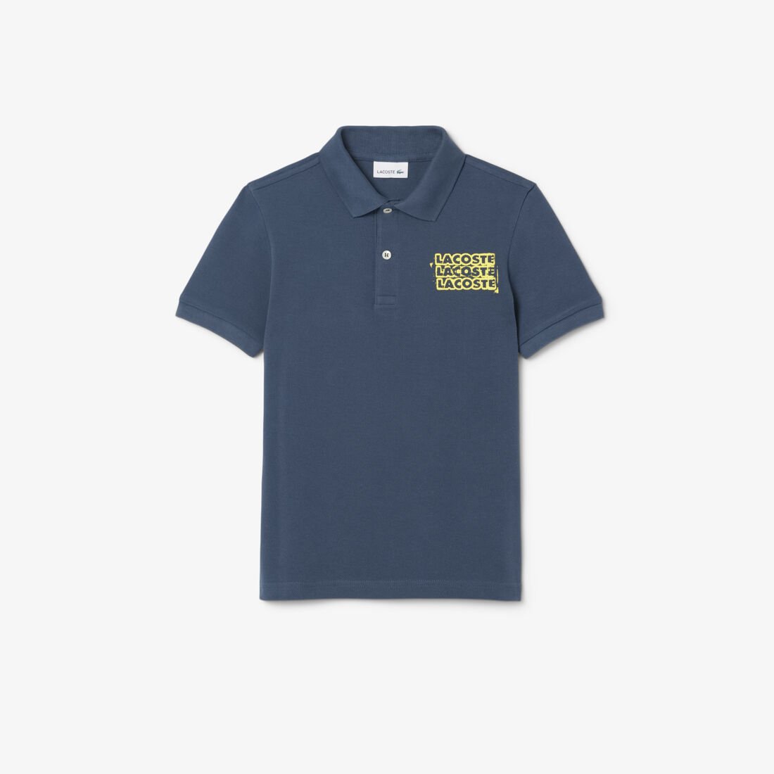 Print Petit Pique Polo Shirt