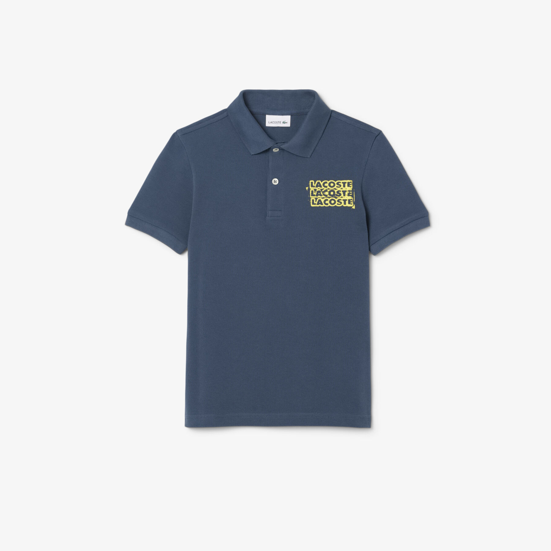 Print Petit Pique Polo Shirt lacoste print petit pique polo shirt