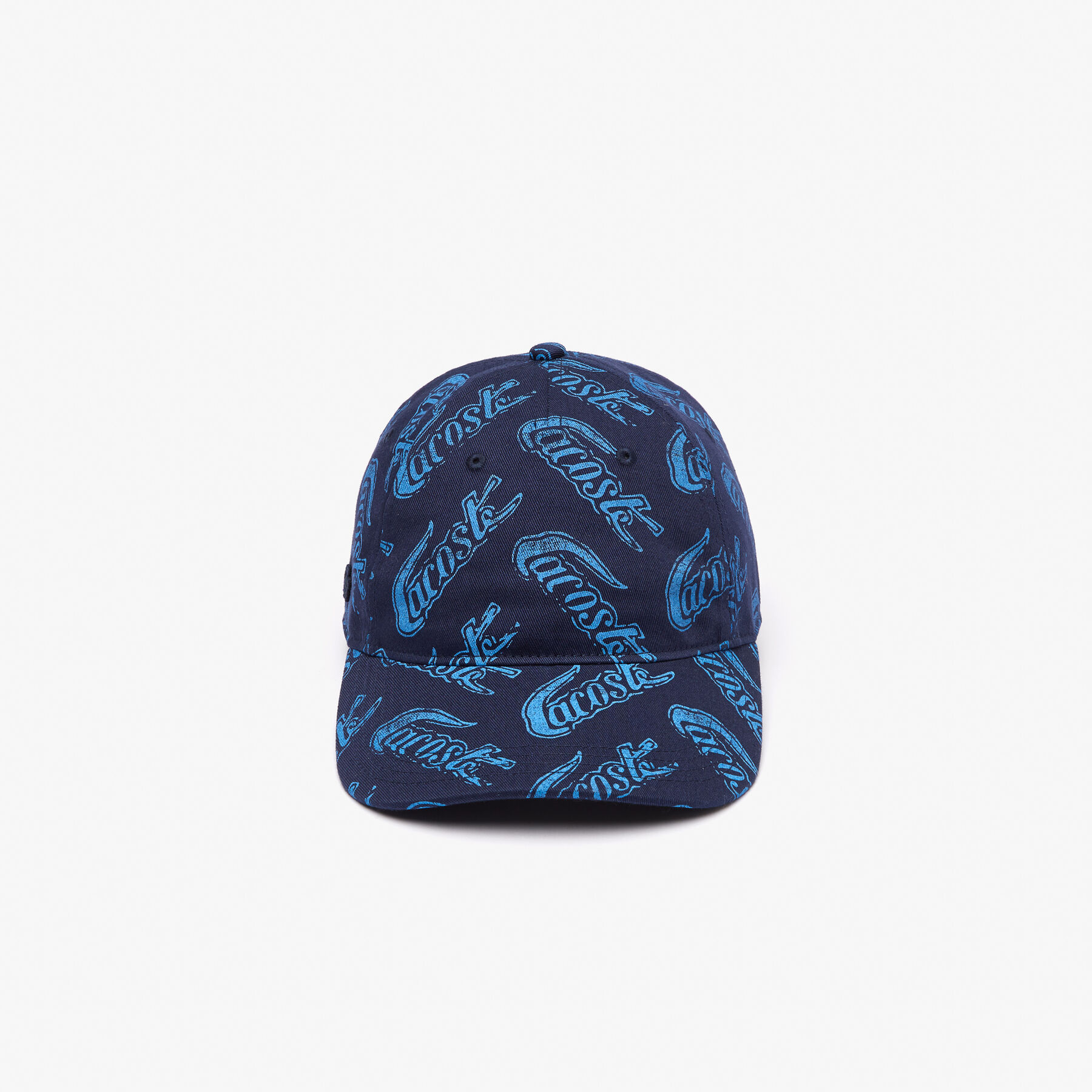 Unisex Lacoste Organic Cotton Vintage Print Cap