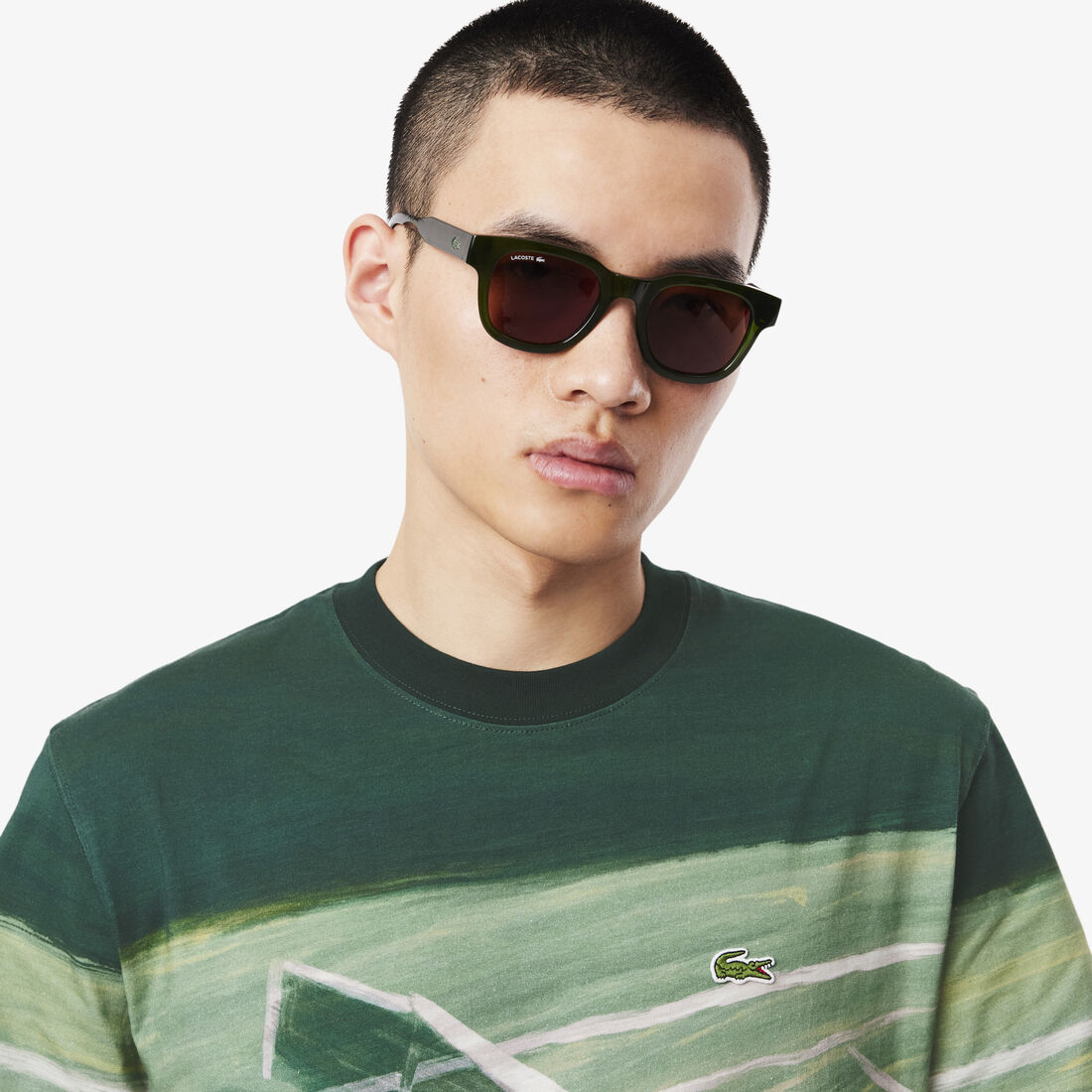 Classic Fit Tennis Print T-shirt Classic Fit Tennis Print T-shirt