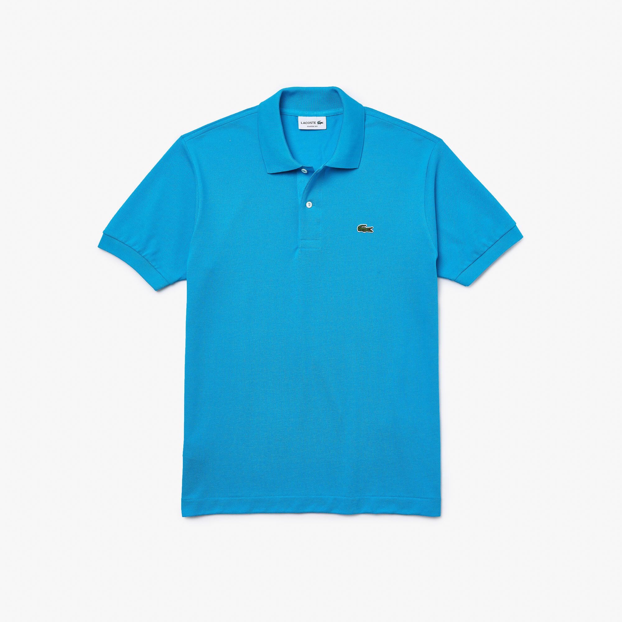 Classic Fit L.12.12 Original Polo Shirt, TURQUOISE | LACOSTE QA