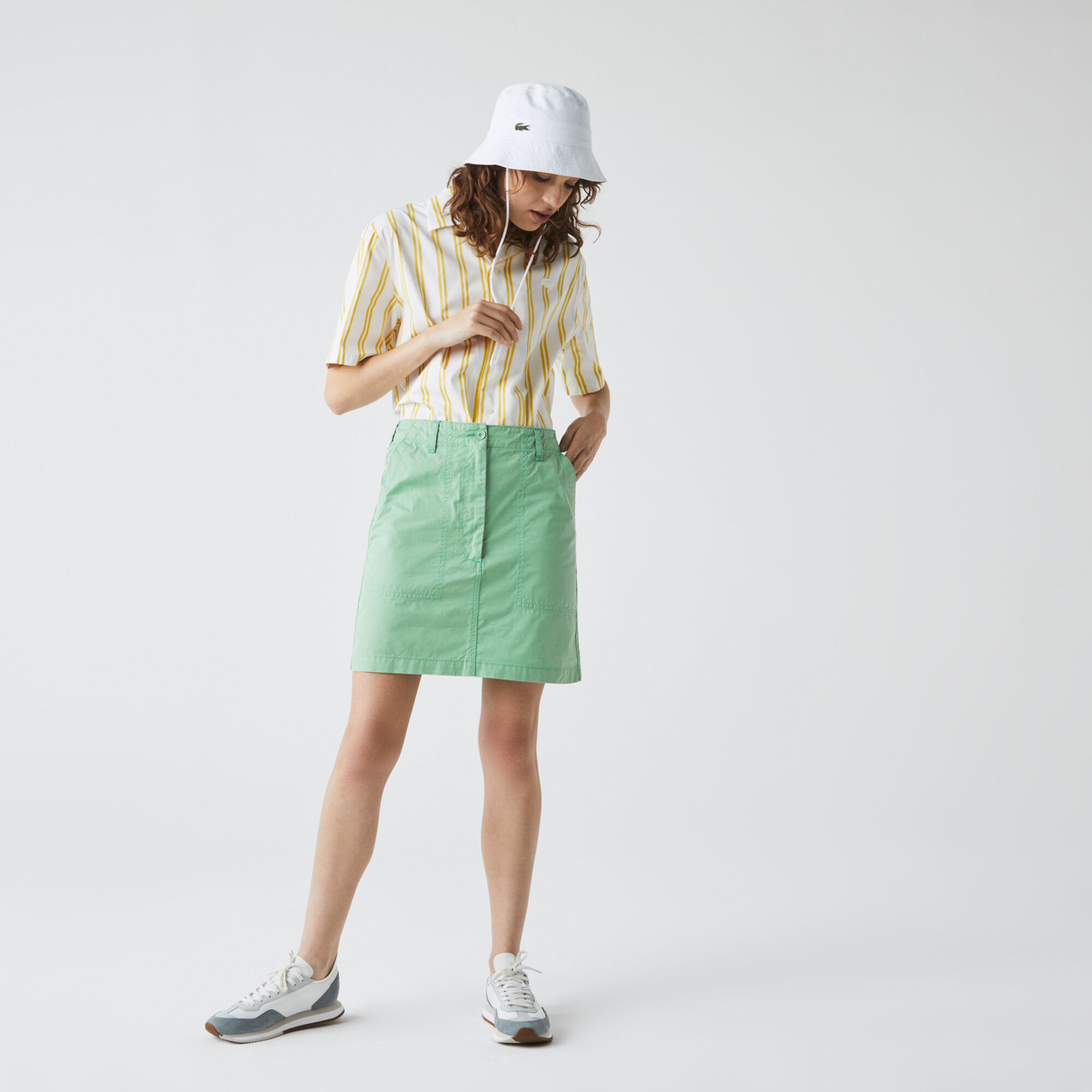Women’s Short Lightweight Cotton Pocket Skirt Women’s Short Lightweight Cotton Pocket Skirt