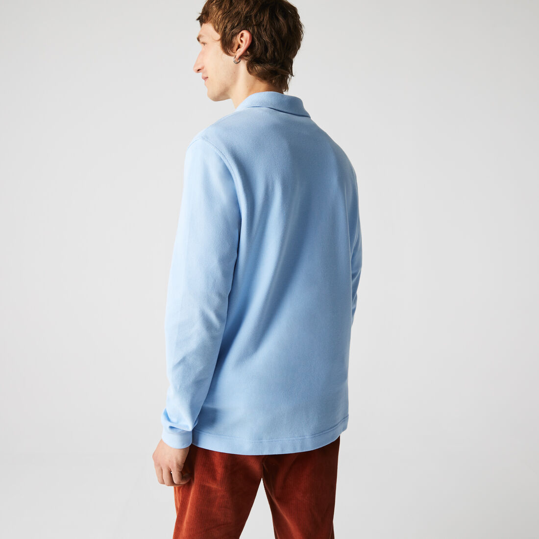 بولو Lacoste من القطن العضوي للرجال بقصة كلاسيكية بولو Lacoste من القطن العضوي للرجال بقصة كلاسيكية